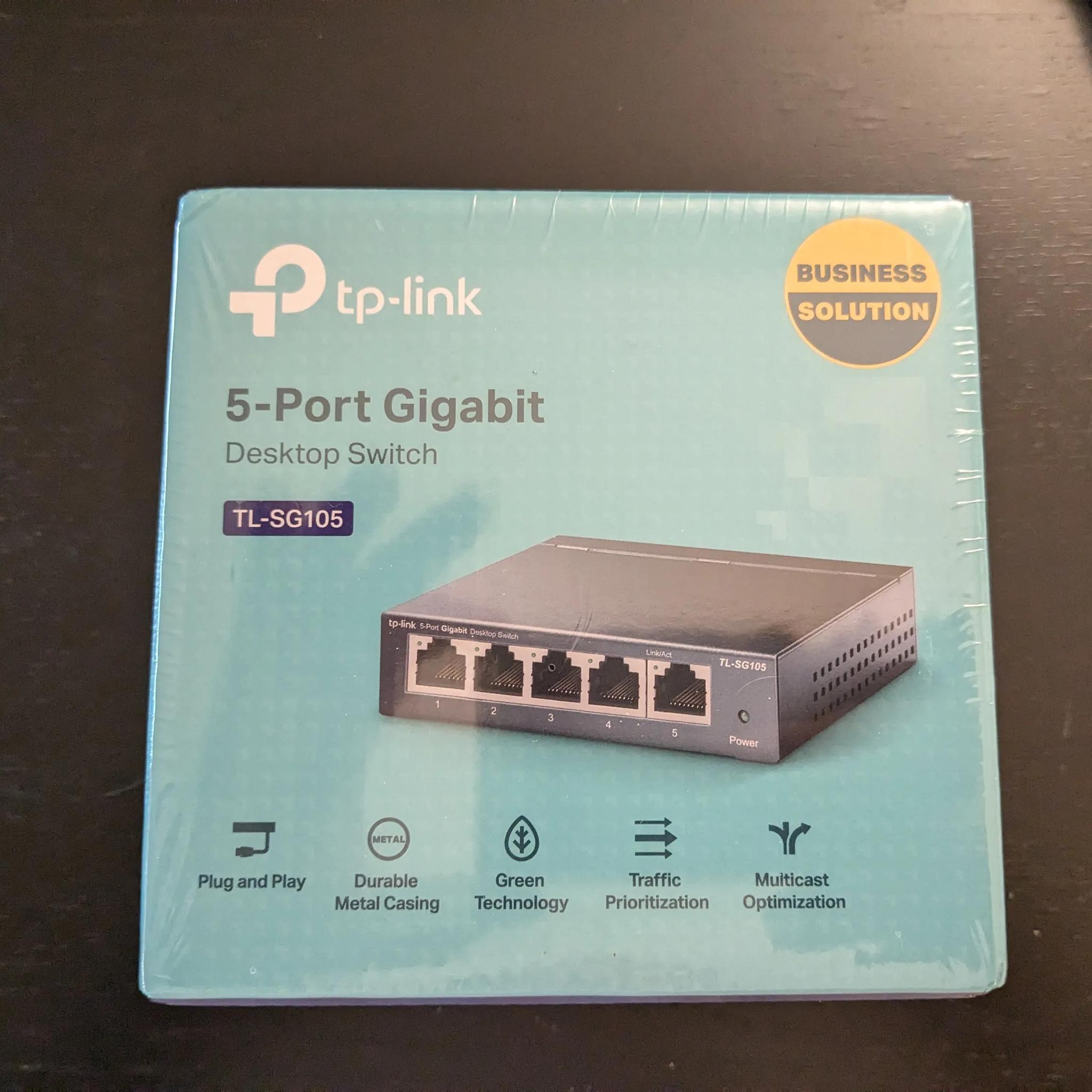 5-Port Gigabit Desktop Network Switch - TP-LInk TL-SG105