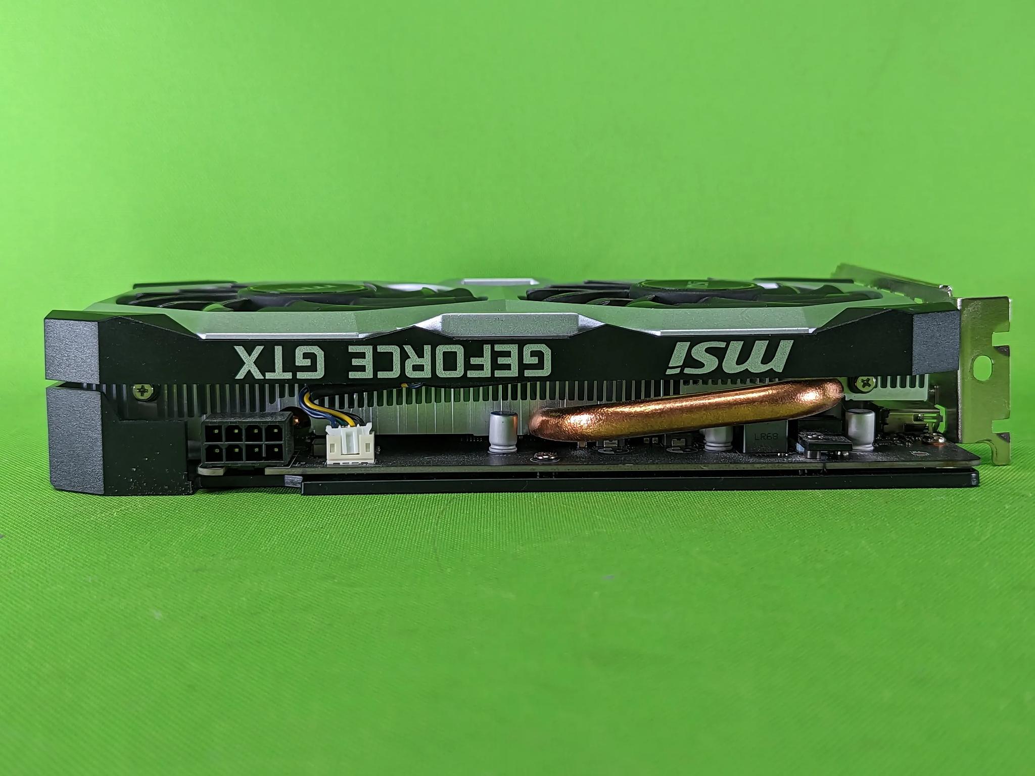 MSI GeForce GTX 1660 Ventus XS 6G OC 6GB GDDR5 PCIe Video Graphics Card