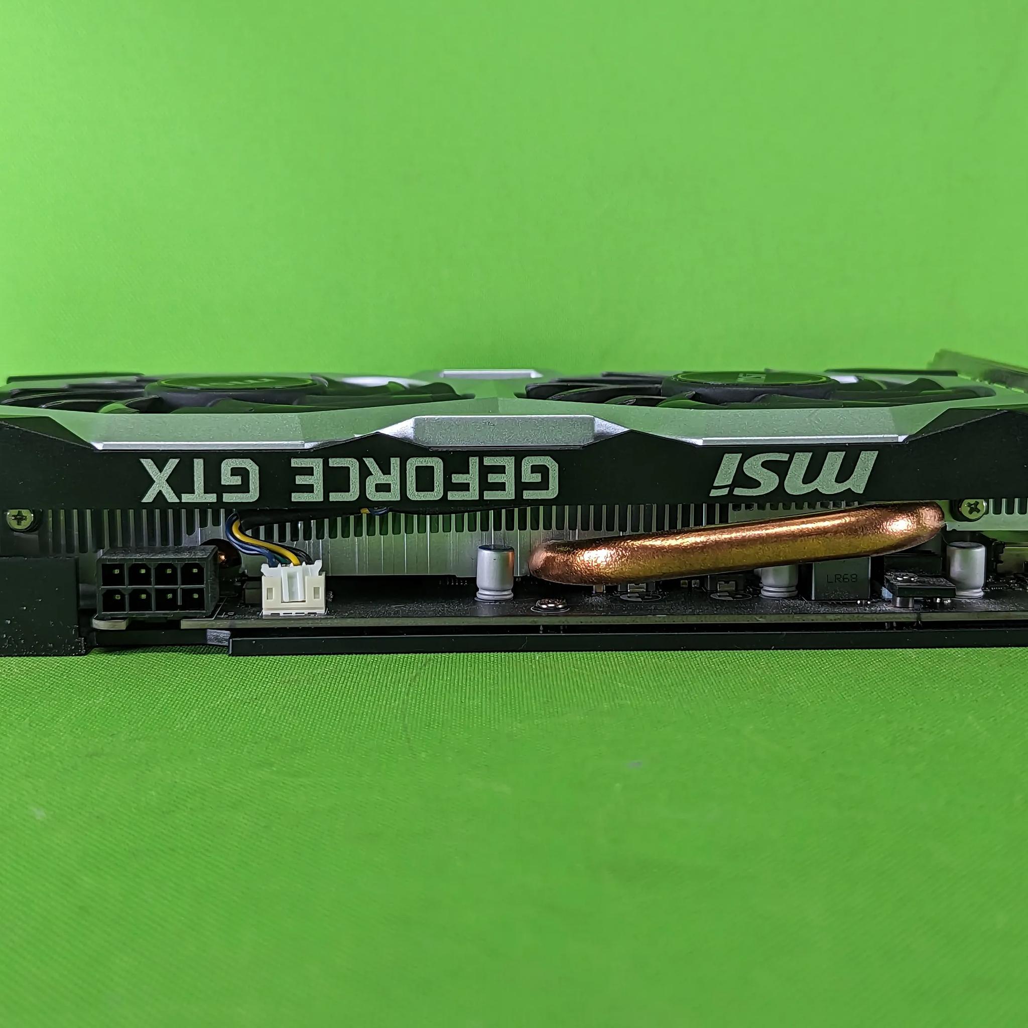 MSI GeForce GTX 1660 Ventus XS 6G OC 6GB GDDR5 PCIe Video Graphics Card