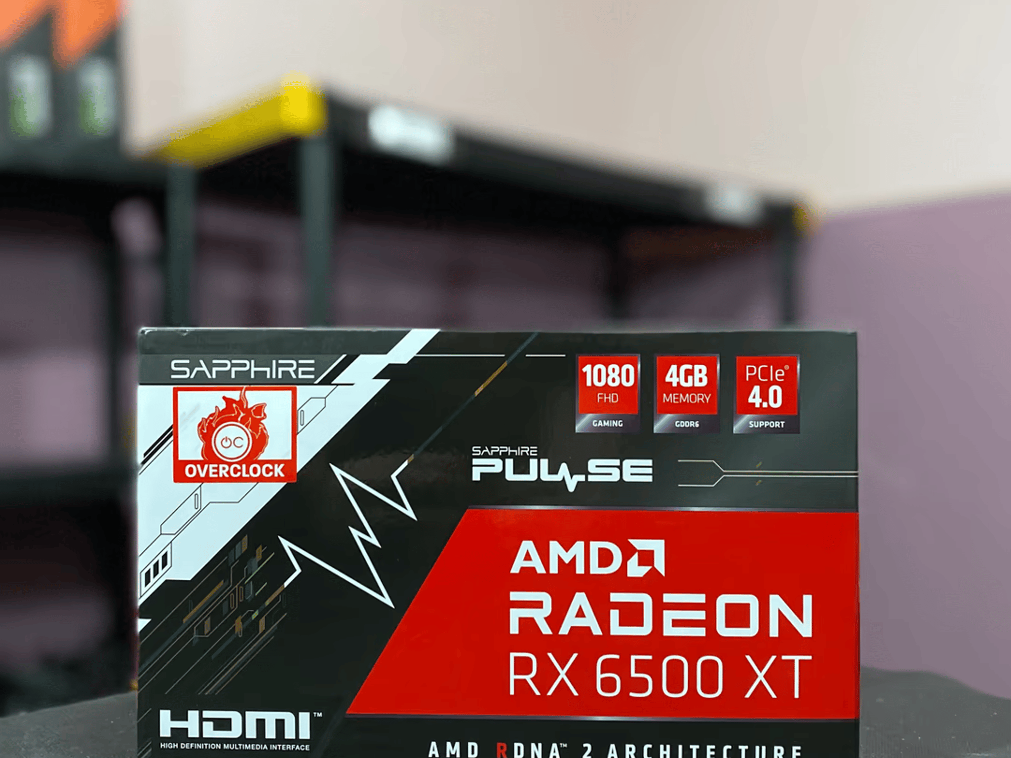BNIB Sapphire Pulse RX 6500XT