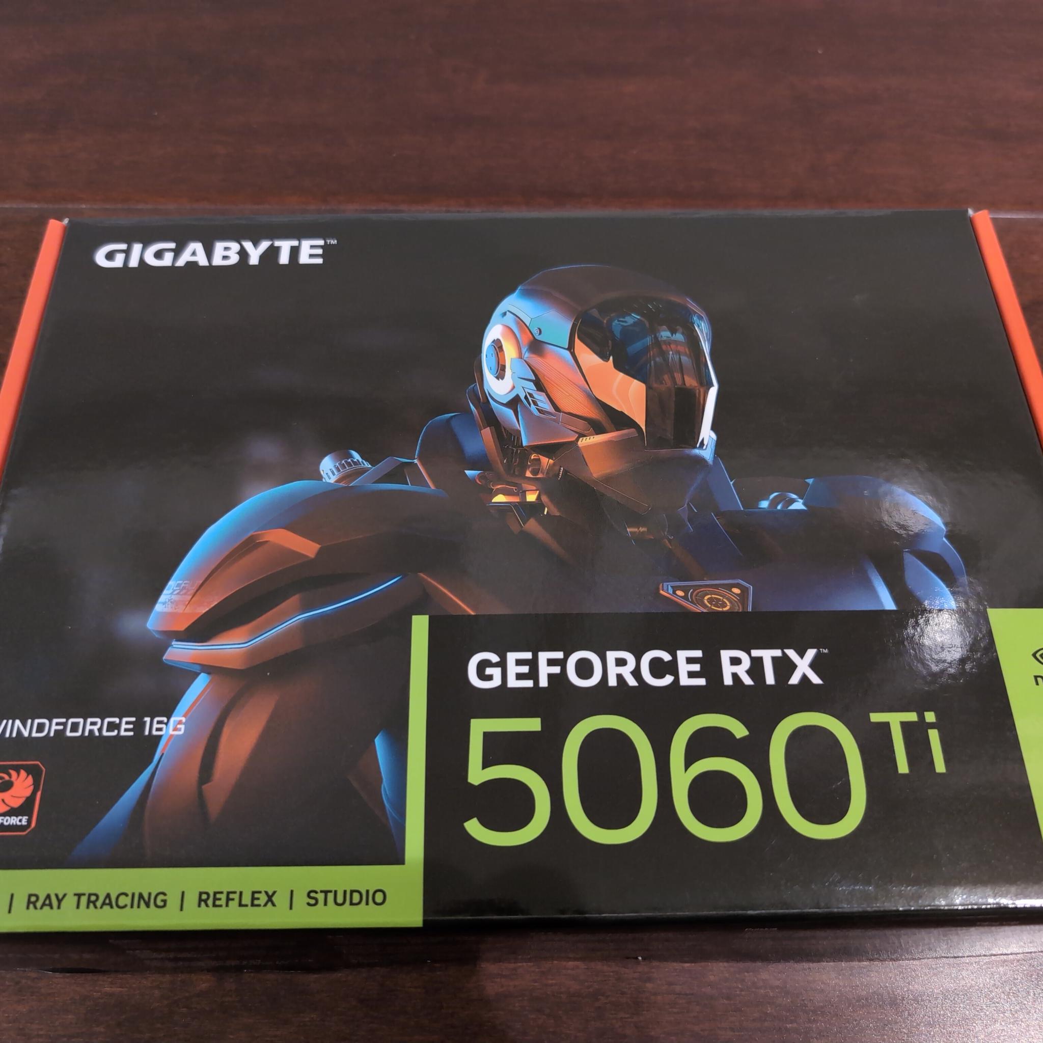 GIGABYTE GeForce RTX 5060 Ti WINDFORCE 16G