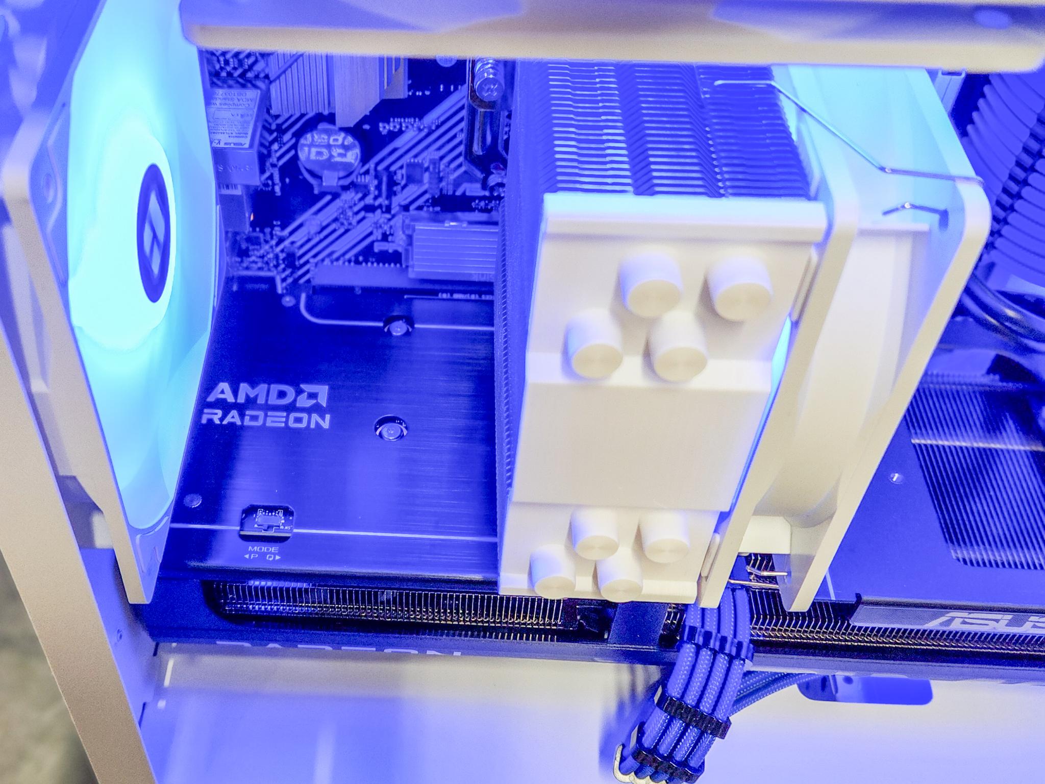 Arctic Blaze 🔥 Custom Gaming PC | Ryzen 7 5800XT | RX 9060 XT | 32GB RAM | 1TB SSD