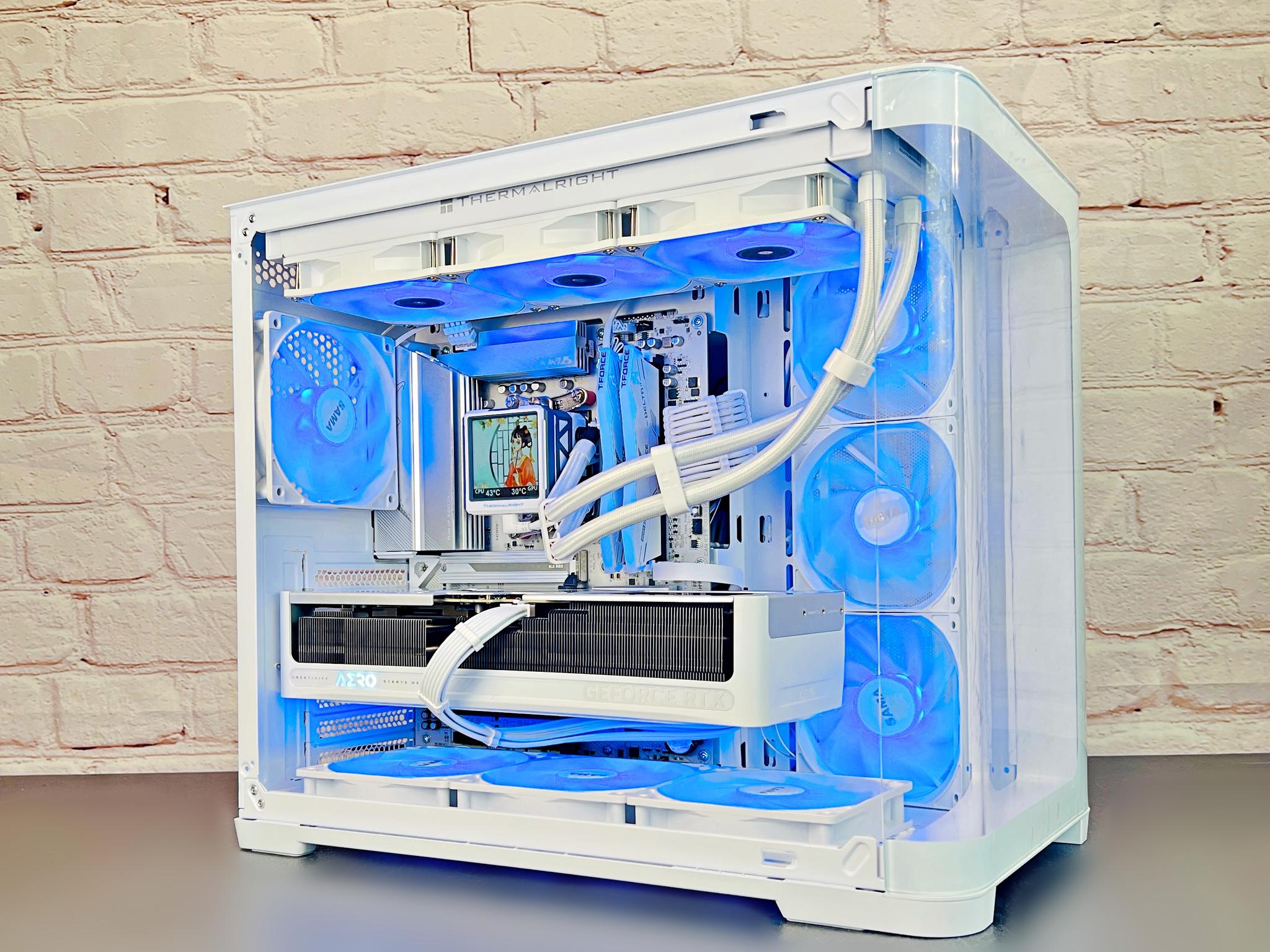 RTX 5070 TI AERO Ryzen 7 7800X3D 32GB DDR5 RAM 2TB SSD M.2 WIN 11 PRO Gaming PC 🤯