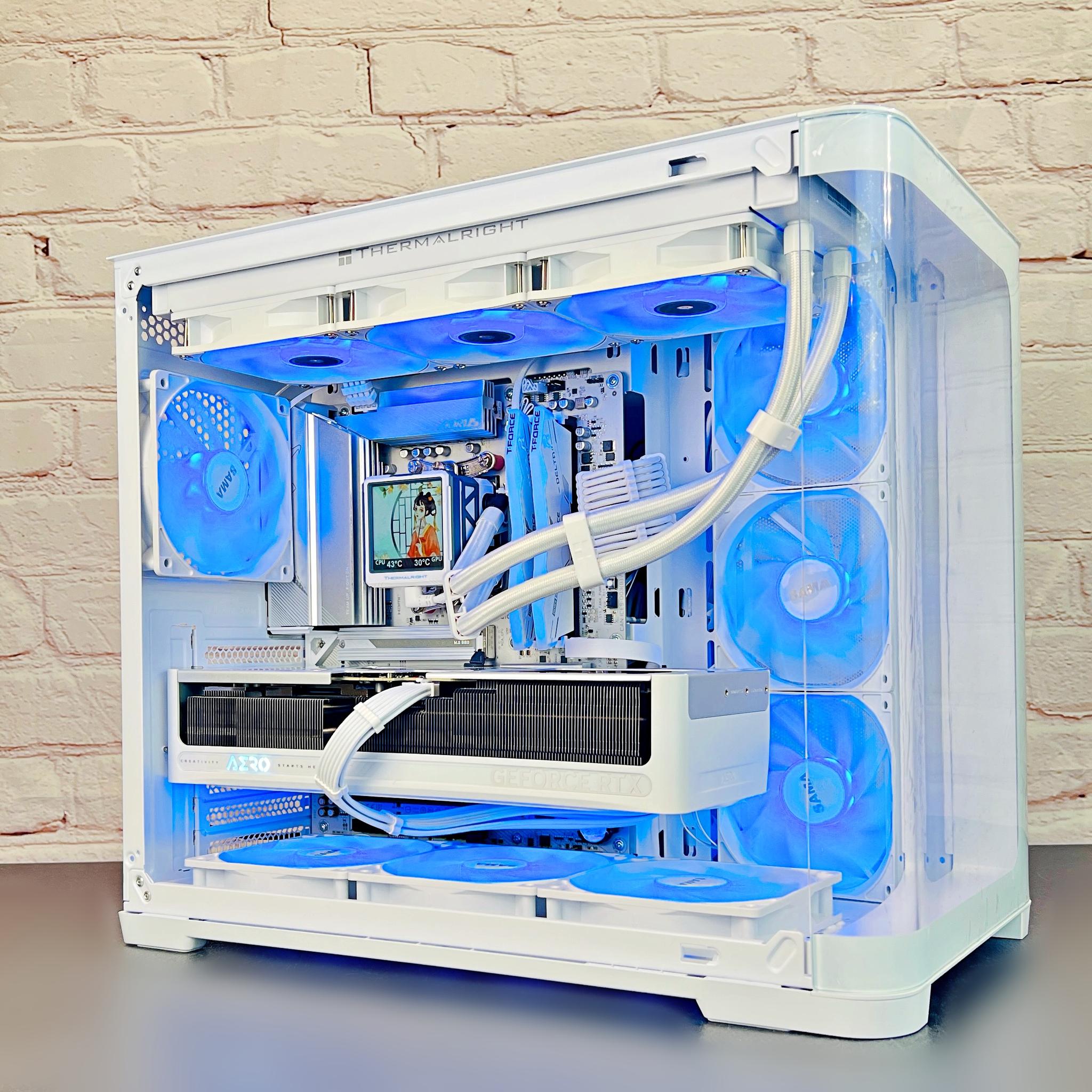 RTX 5070 TI AERO Ryzen 7 7800X3D 32GB DDR5 RAM 2TB SSD M.2 WIN 11 PRO Gaming PC 🤯