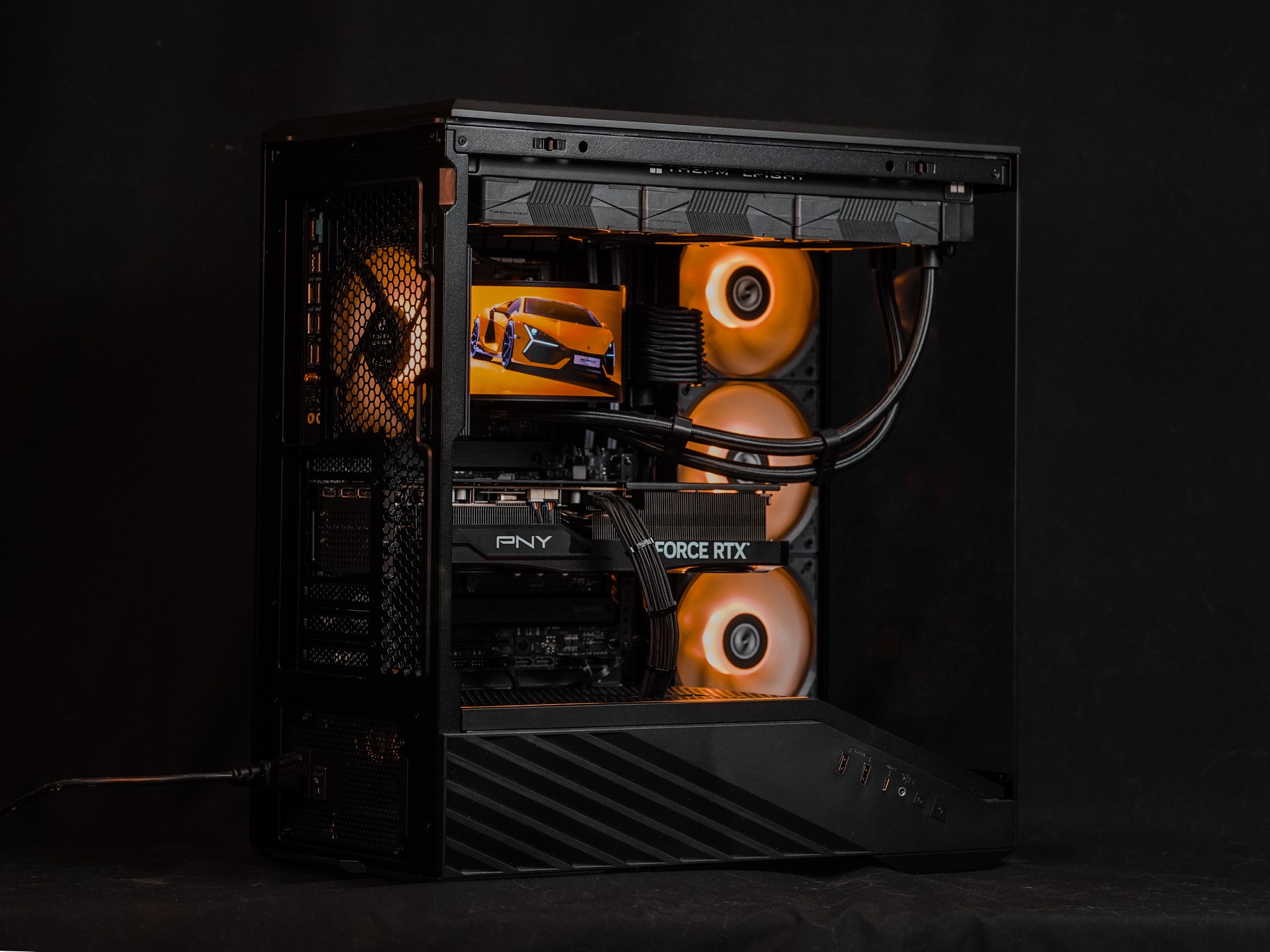 Turismo | RTX 5070 Ti + 7800X3D | 32GB DDR5 | 1TB Gen 4 NVMe | Lian Li V100R Custom Gaming PC