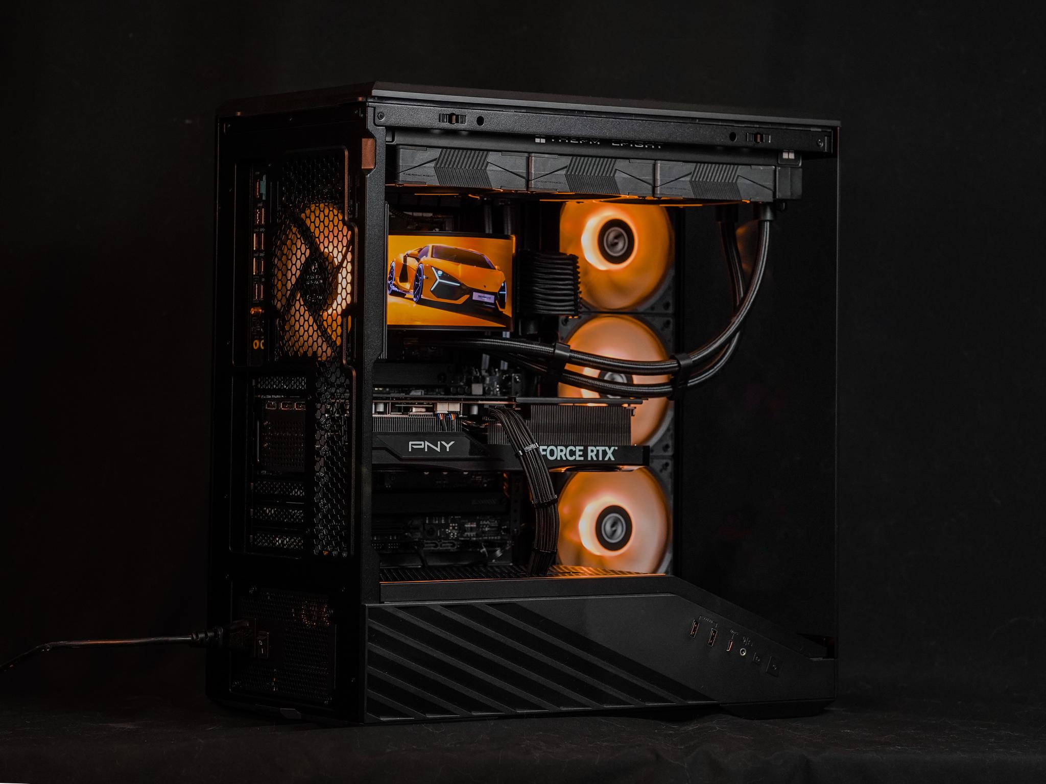 Turismo | RTX 5070 Ti + 7800X3D | 32GB DDR5 | 1TB Gen 4 NVMe | Lian Li V100R Custom Gaming PC