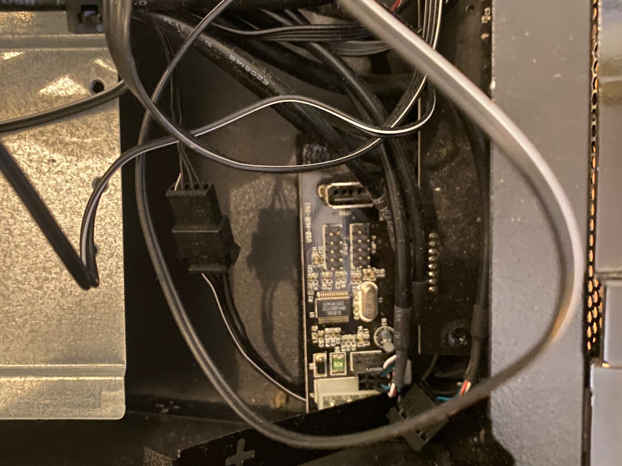 IBuyPower Mini Itx case with PSU and Accessories