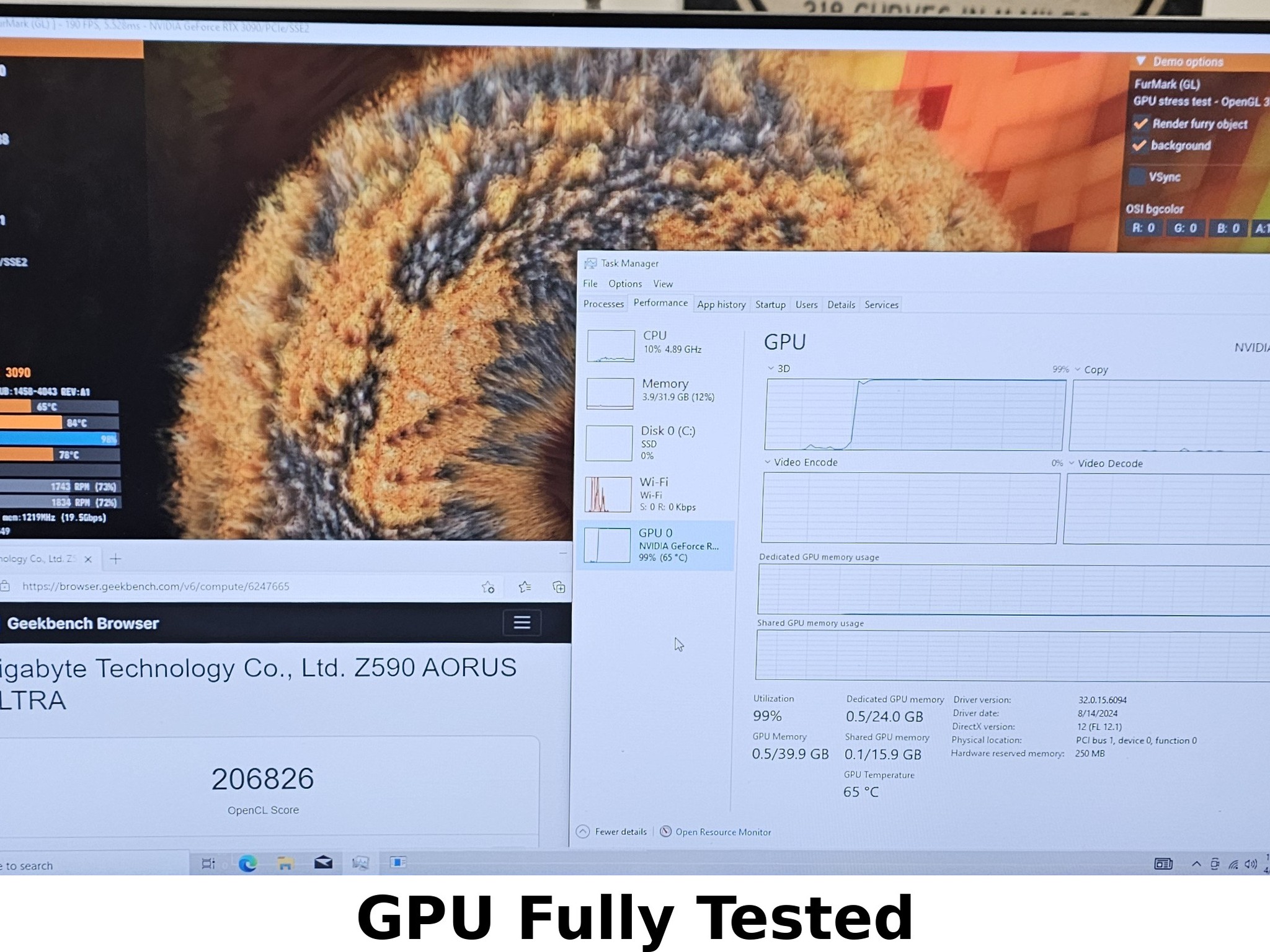 RTX 3090 Gigabyte 24GB