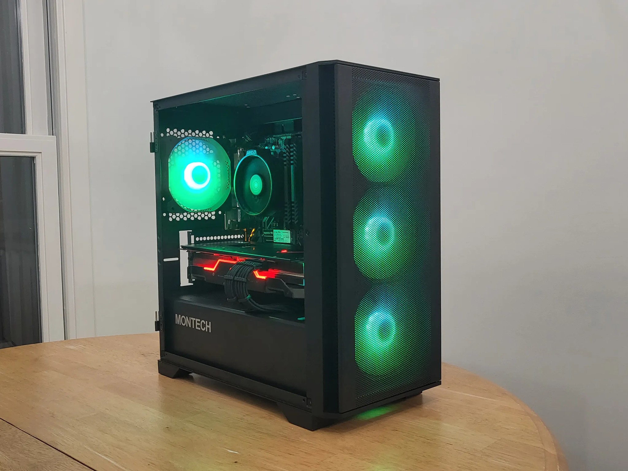 BIG SALE! "Blackout" RX 5700 XT Ryzen 5 3600 Gaming/Streaming PC