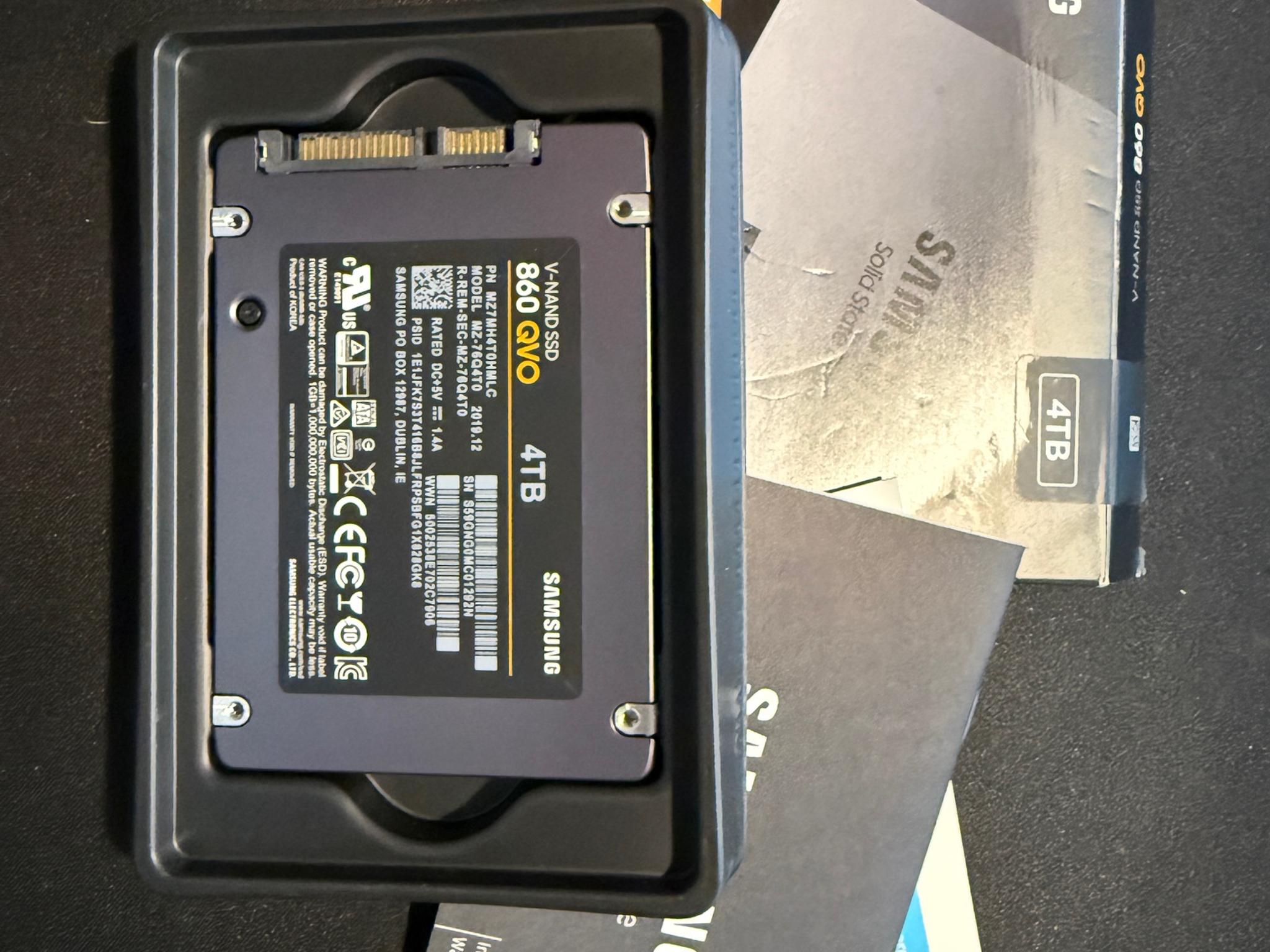 Samsung 860 QVO V-NAND 4TB SSD