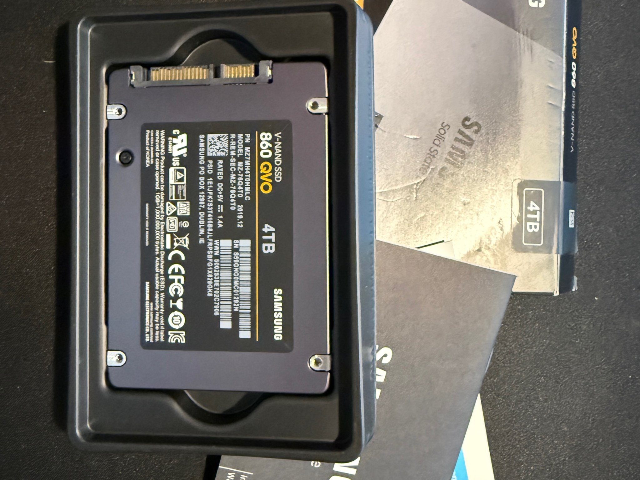 Samsung 860 QVO V-NAND 4TB SSD