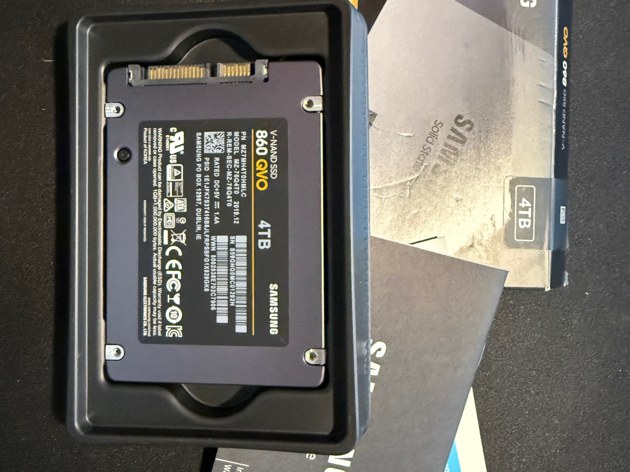Samsung 860 QVO V-NAND 4TB SSD