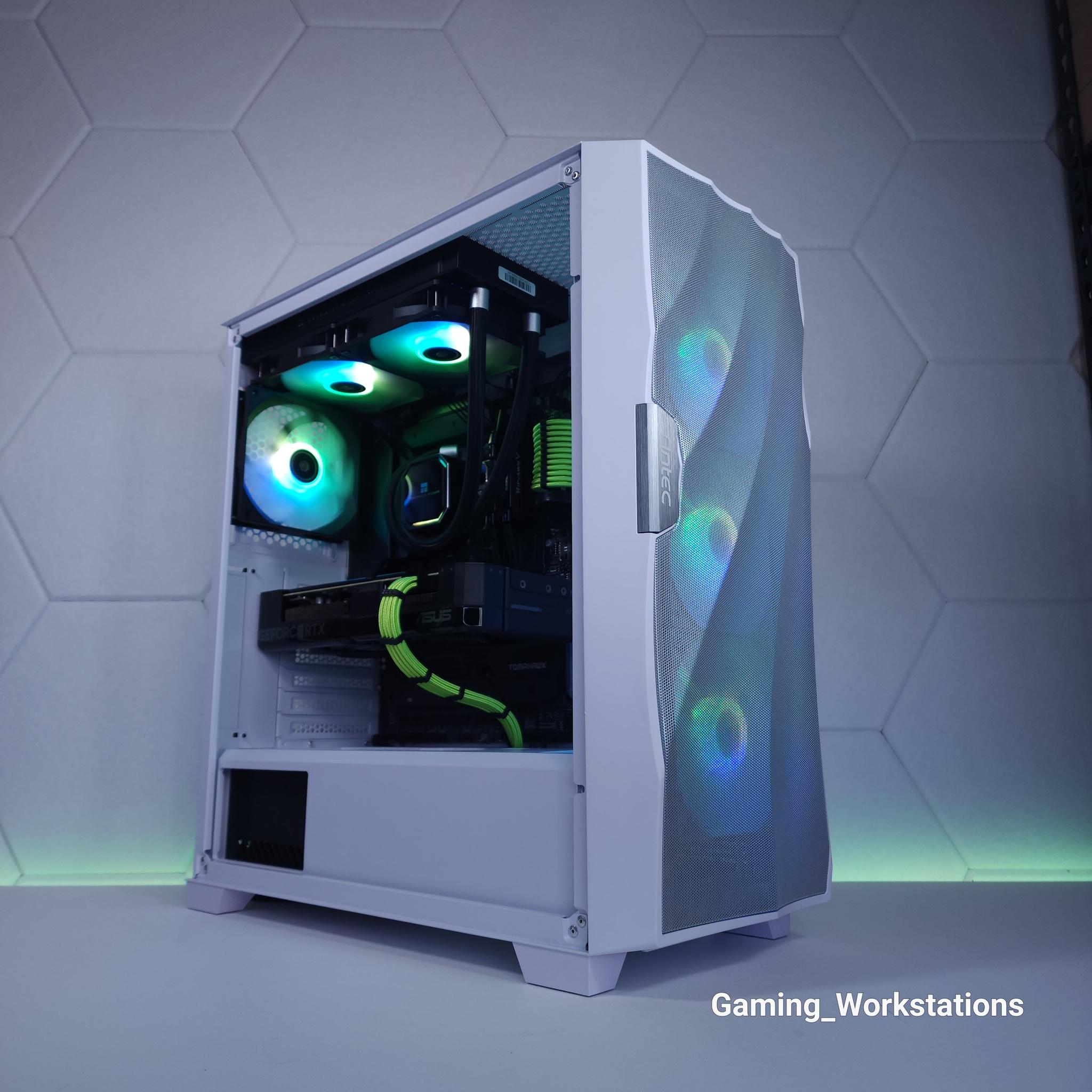 💚🤍RTX 4070 | Core i5 12600K | 32GB 3200MHz | 1TB NVMe SSD