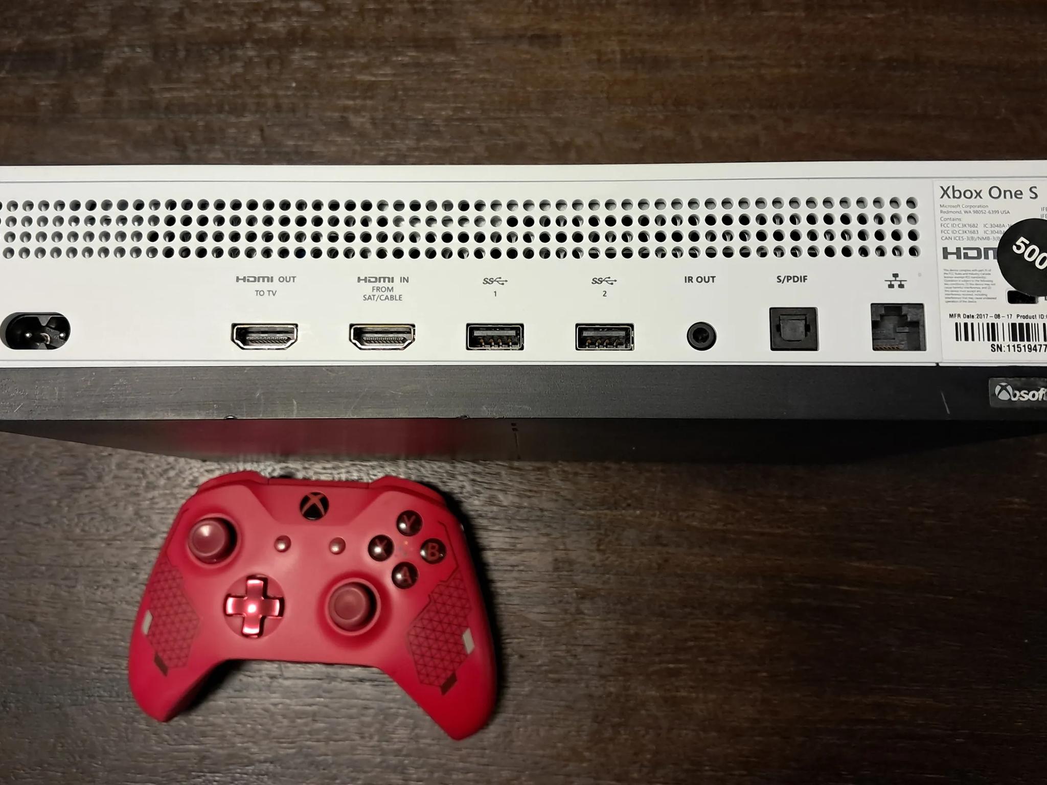 Xbox One S 500GB - White