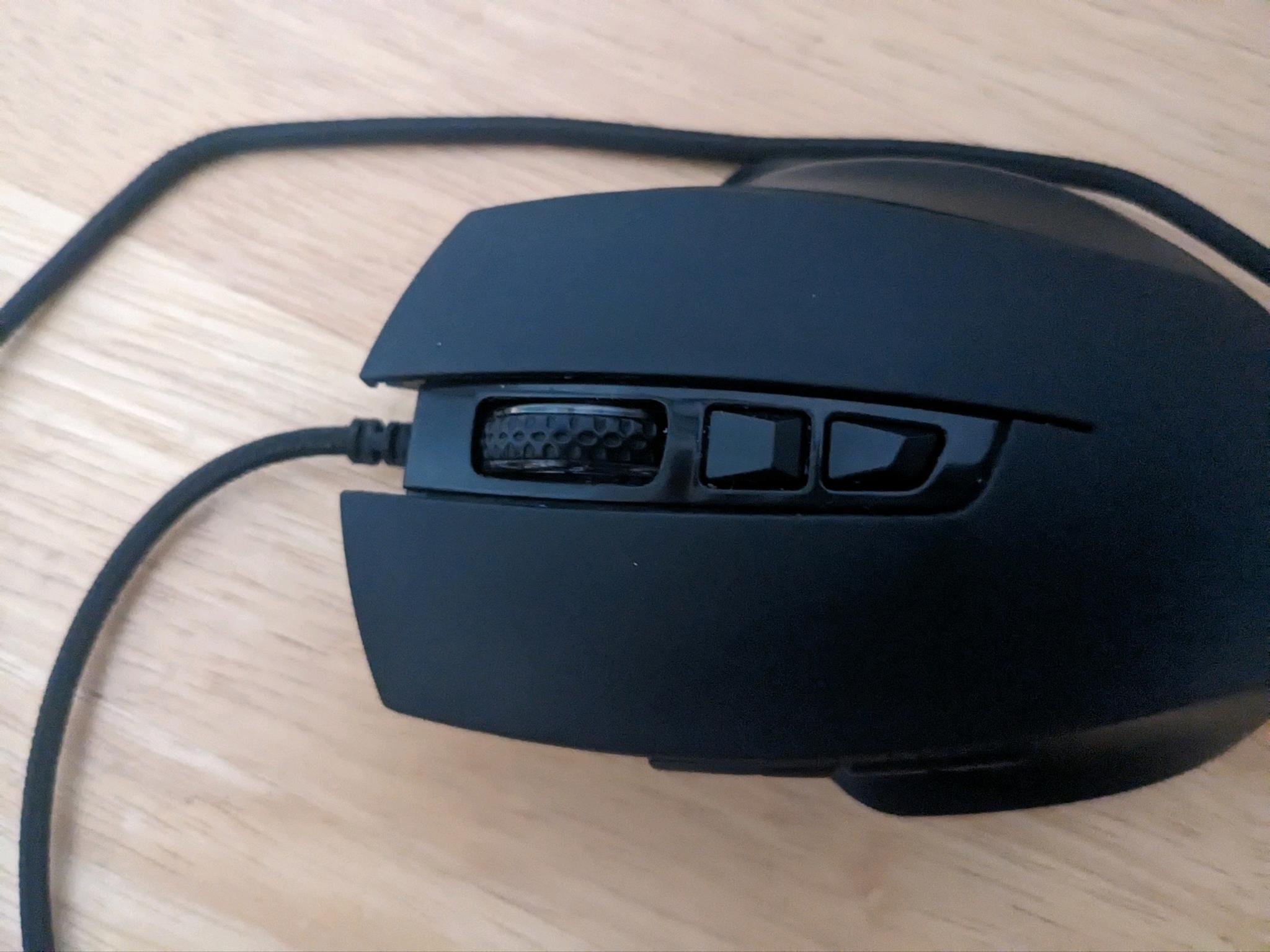 Wired Mouse With Side Buttons