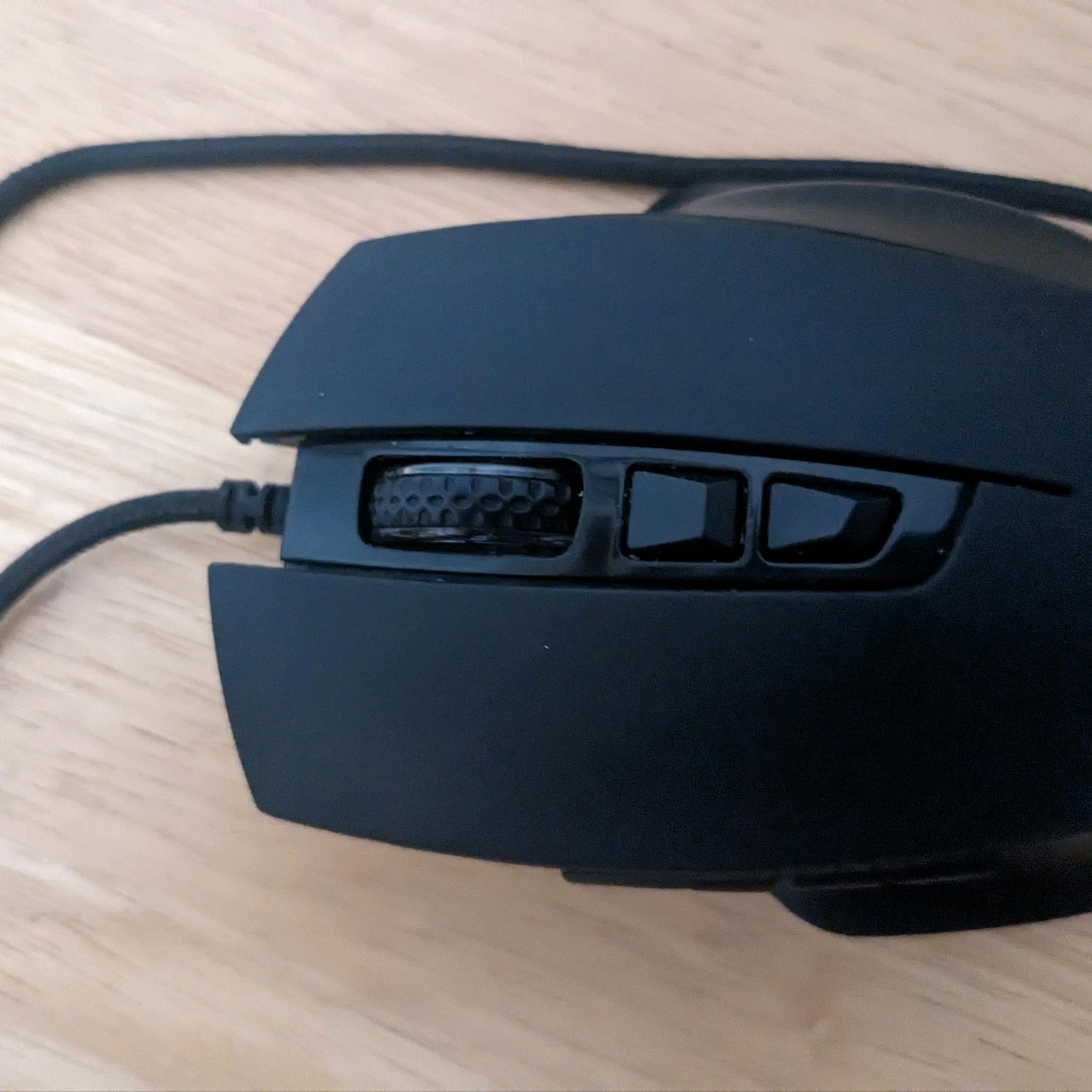 Wired Mouse With Side Buttons