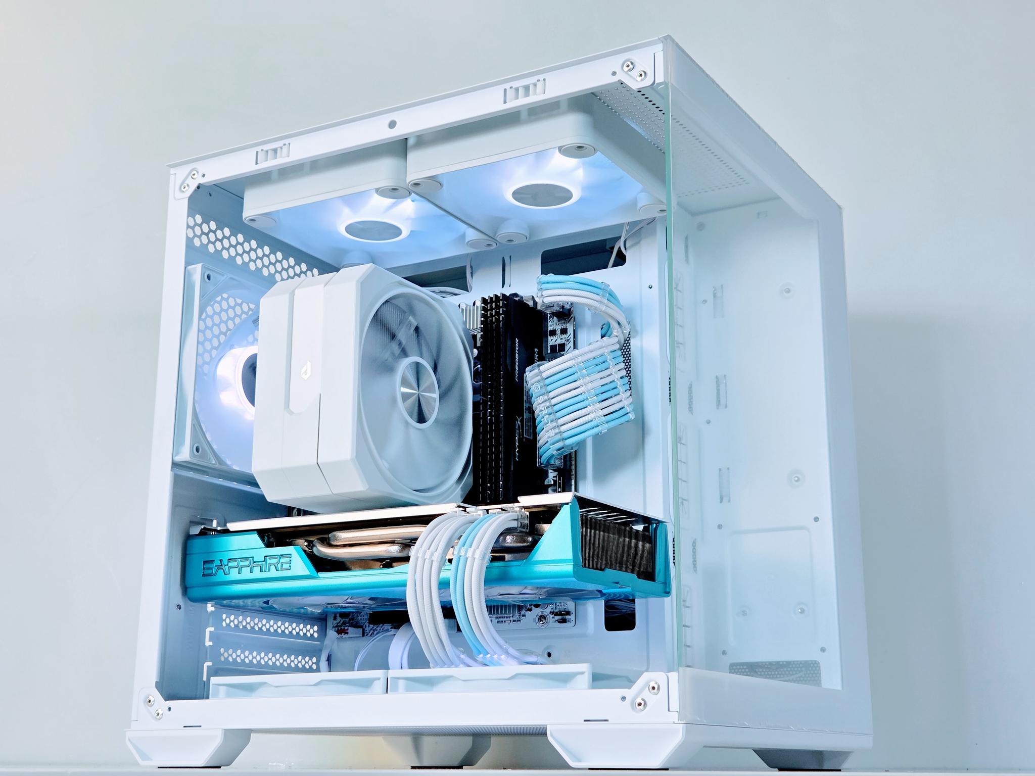 🤖⚪️🔵 R2-D2❄️Gaming PC❄️AMD RX 580 8GB❄️Intel Xeon E5-2680 V3 12-core  ❄️16GB DDR4❄️512G