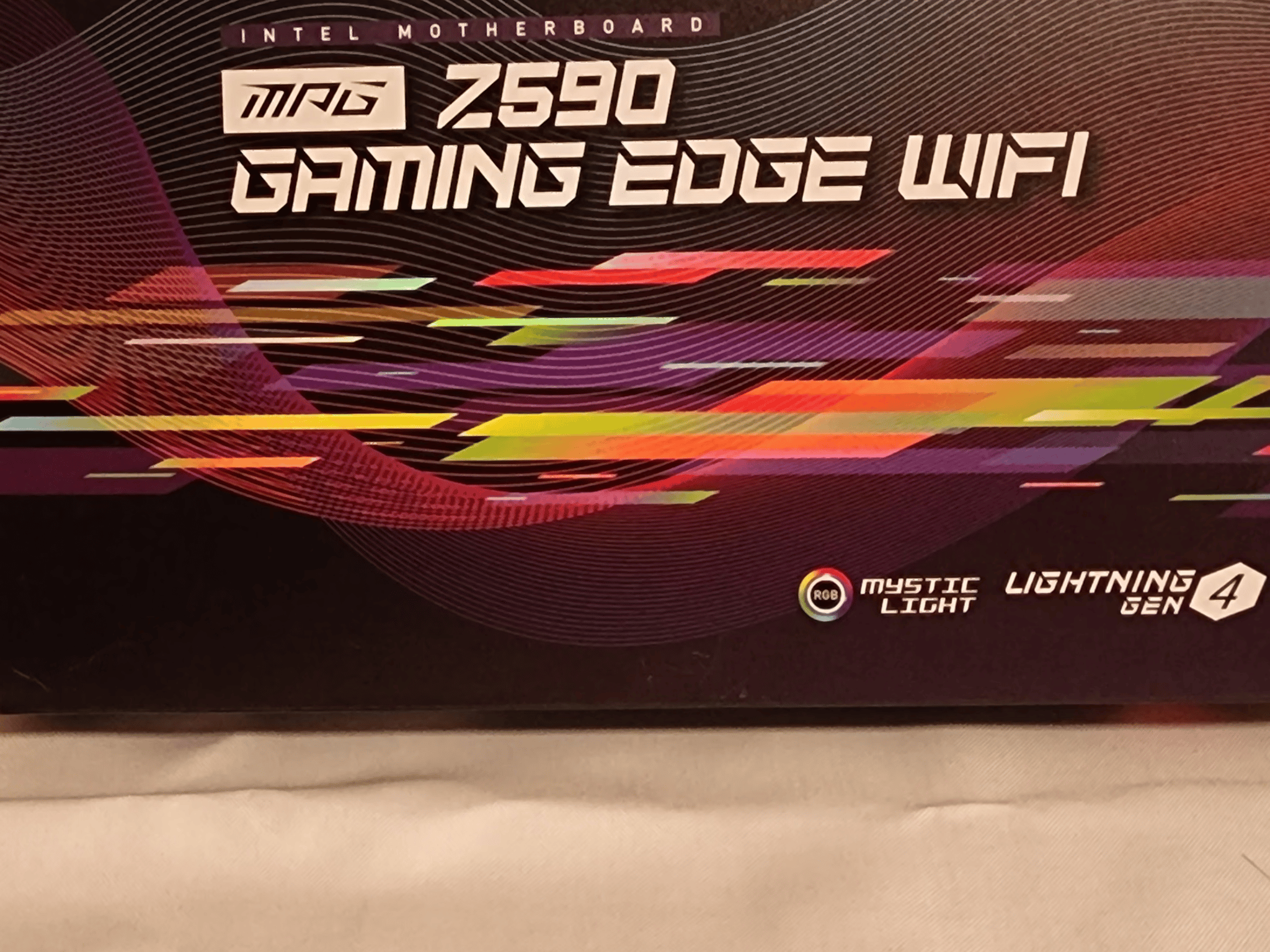 MSI z590 Gaming edge wifi Motherboard