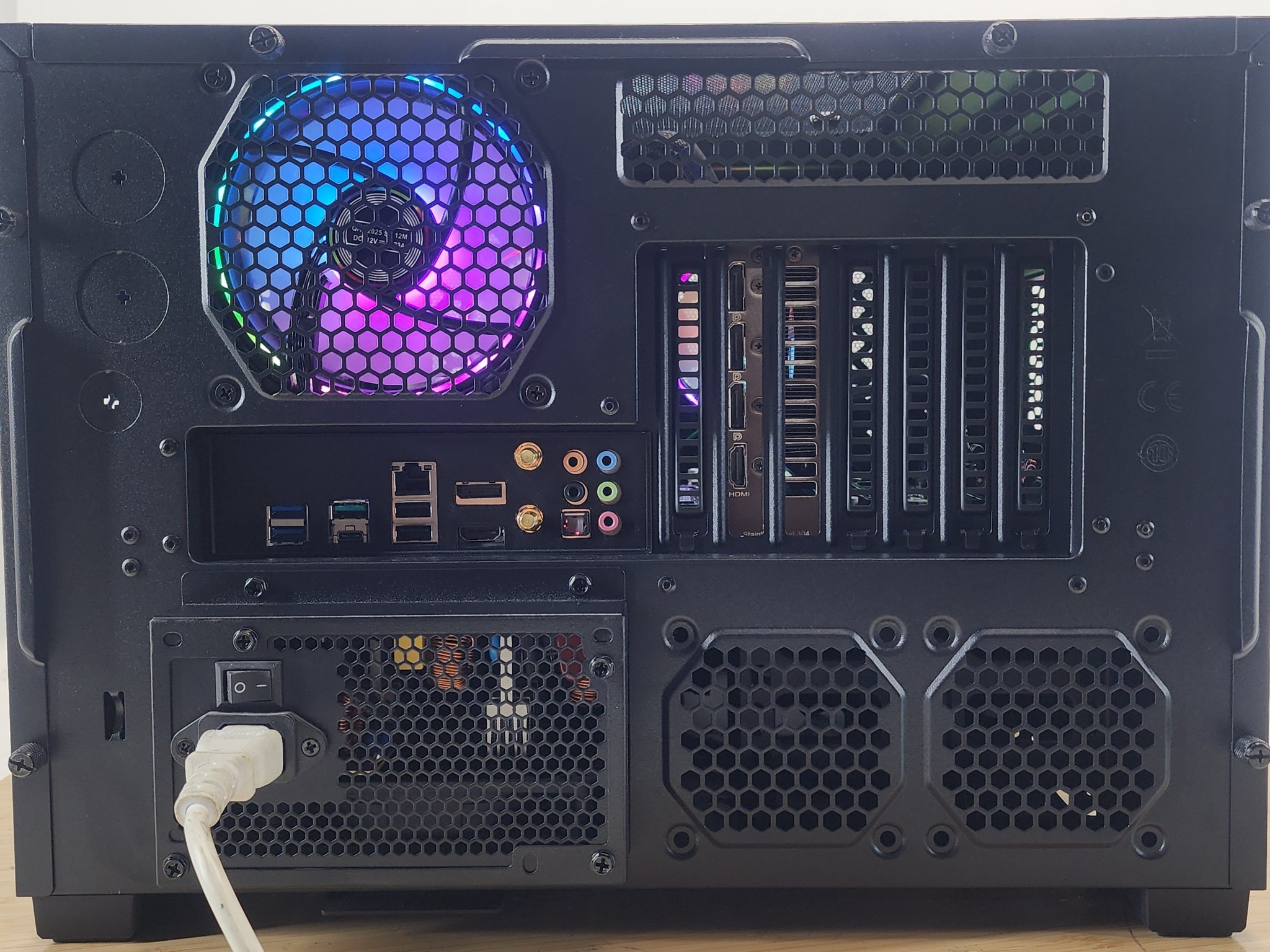 Gaming PC Ryzen 5 5500 16GB RAM 256GB SSD + 2TB HDD RTX 3060 12GB Win11 Computer