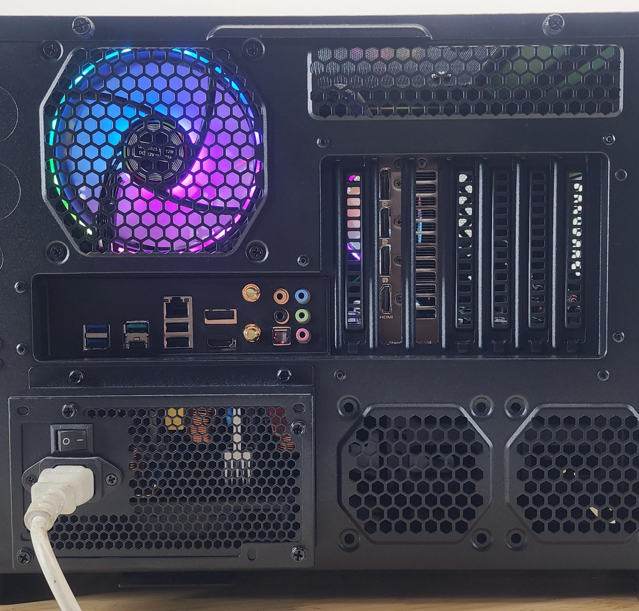 Gaming PC Ryzen 5 5500 16GB RAM 256GB SSD + 2TB HDD RTX 3060 12GB Win11 Computer