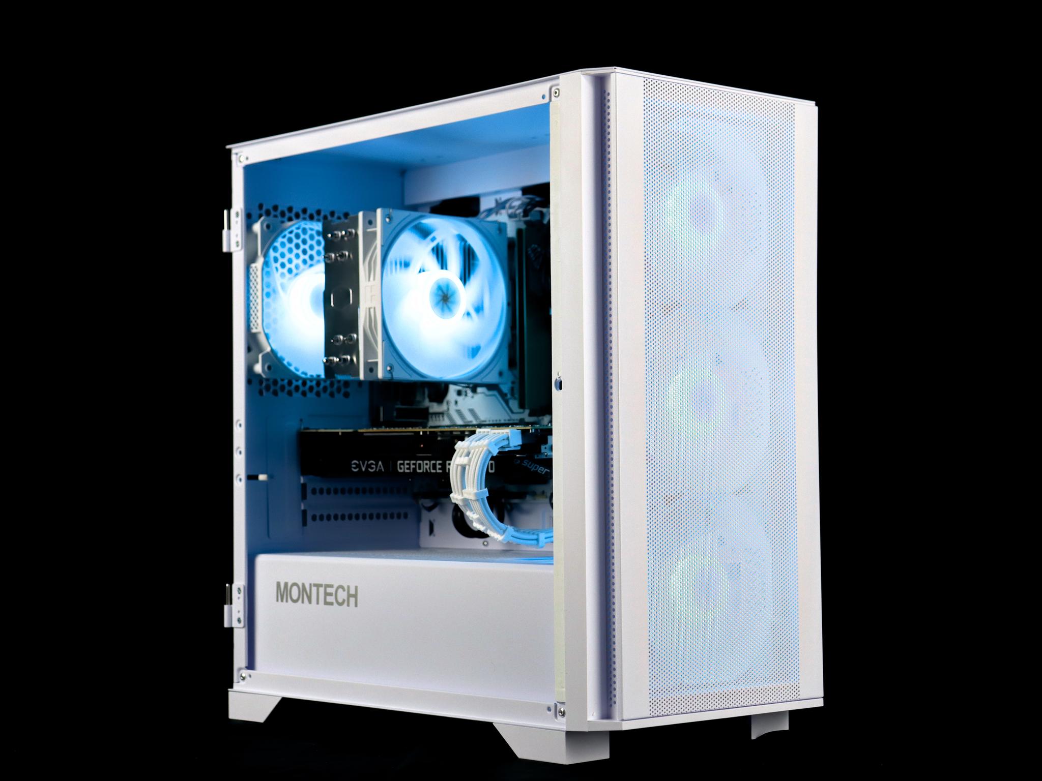 🧊❄️🧊 White Gaming PC – RTX 2070 Super , Ryzen 5 3600, 16GB RAM, 500GB SSD - WiFi, BlueTooth 🧊❄️🧊