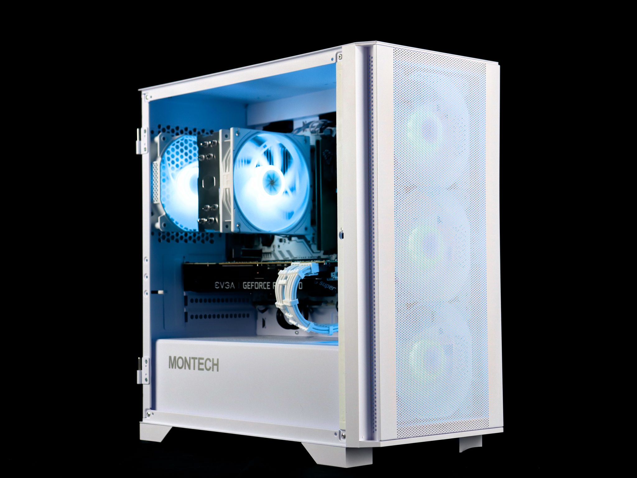 🧊❄️🧊 White Gaming PC – RTX 2070 Super , Ryzen 5 3600, 16GB RAM, 500GB SSD - WiFi, BlueTooth 🧊❄️🧊