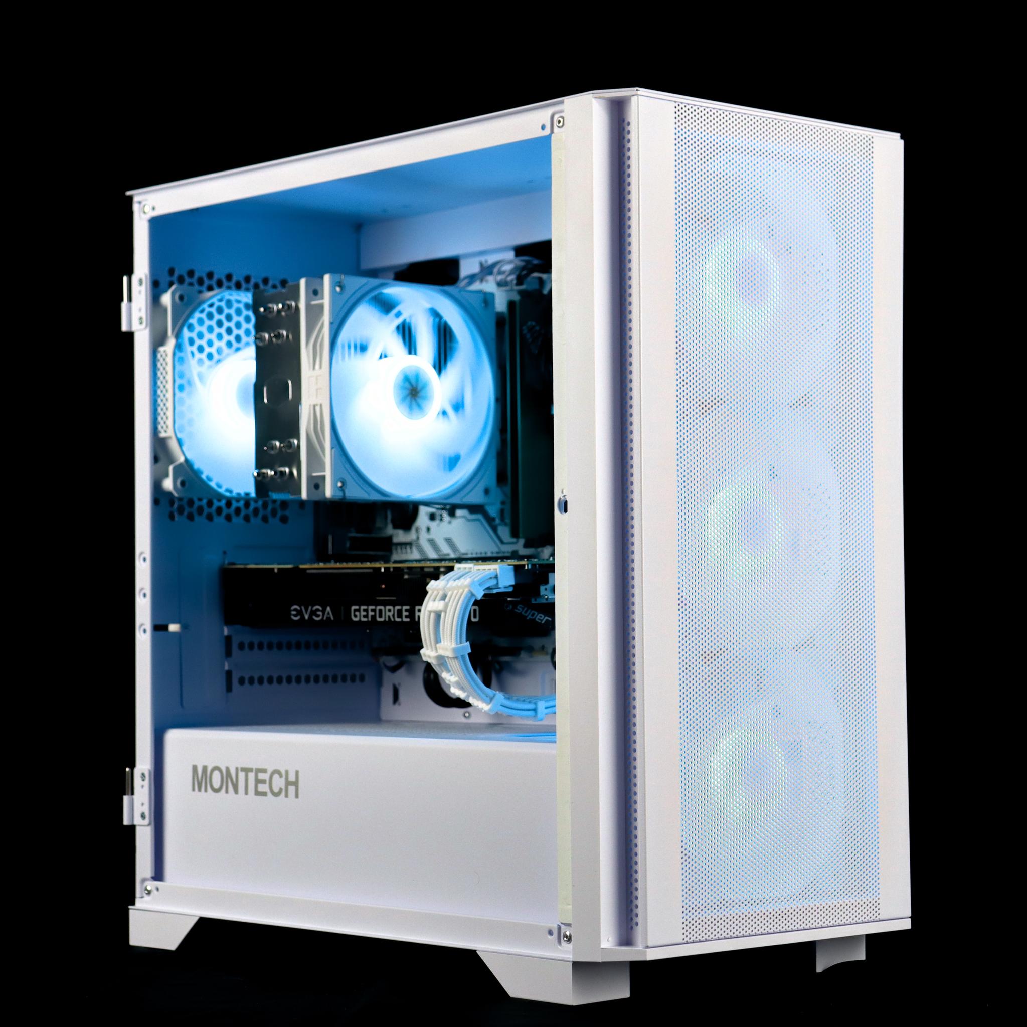 🧊❄️🧊 White Gaming PC – RTX 2070 Super , Ryzen 5 3600, 16GB RAM, 500GB SSD - WiFi, BlueTooth 🧊❄️🧊