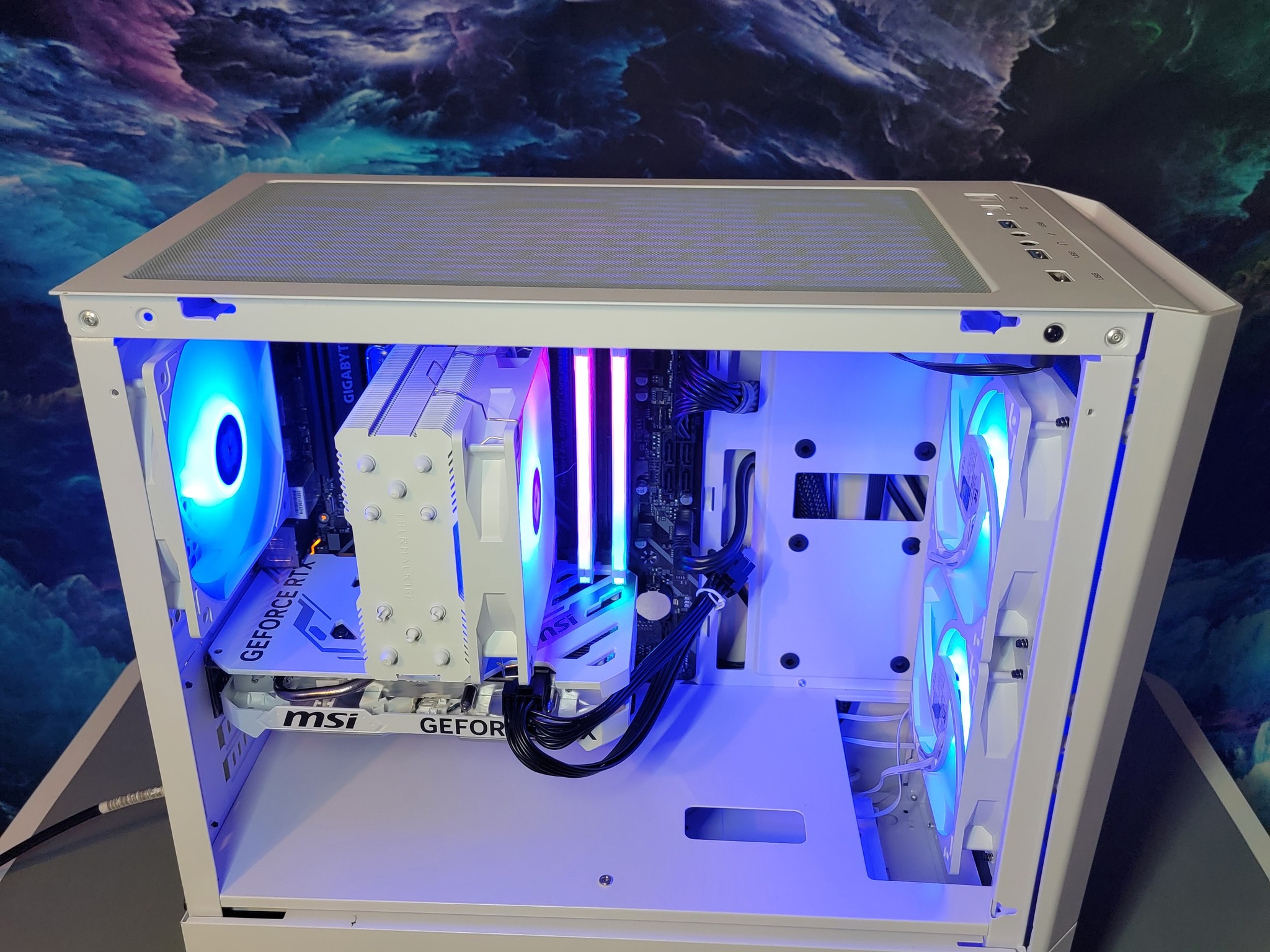 MSI RTX 4060 8GB + Intel Core i7 9700F PC Build #40