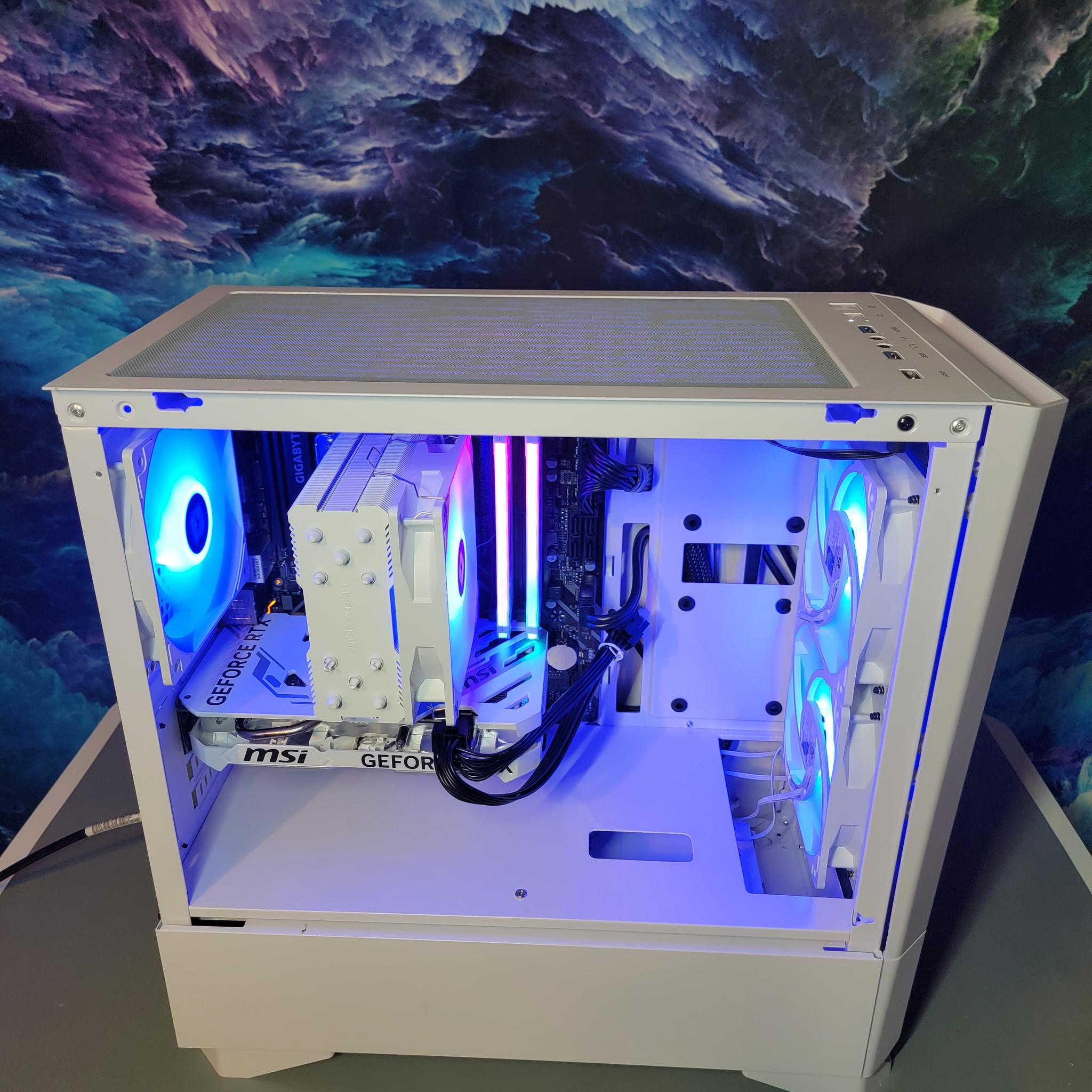 MSI RTX 4060 8GB + Intel Core i7 9700F PC Build #40