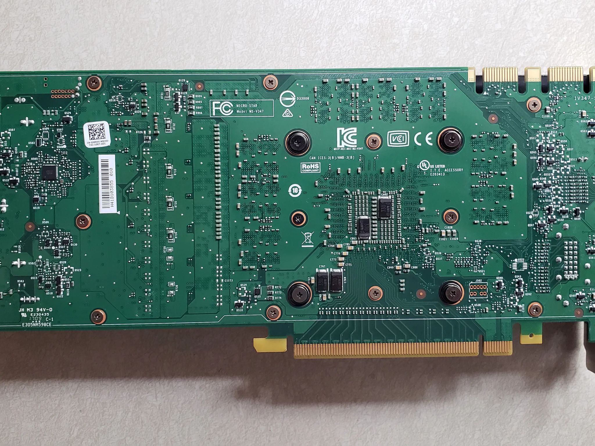 DeLL GTX 1070 graphics card with 8gb memory