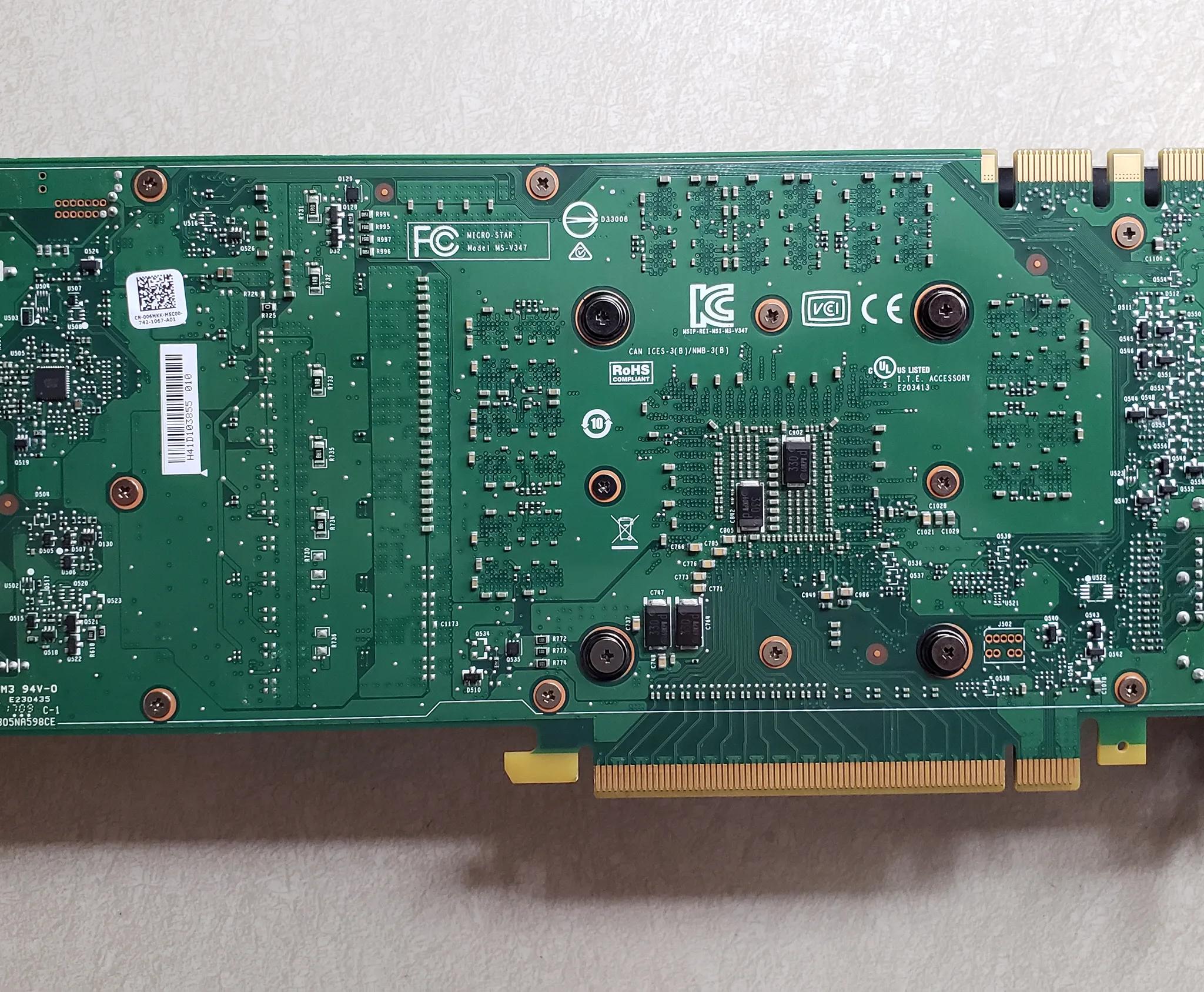 DeLL GTX 1070 graphics card with 8gb memory