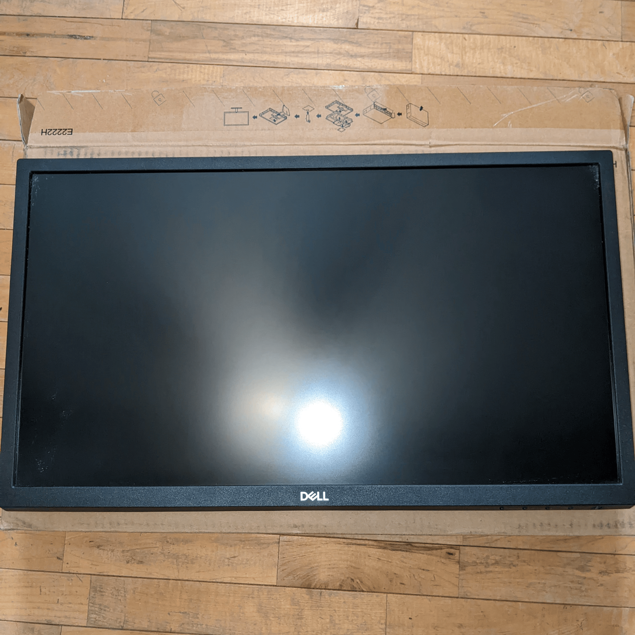 2 Dell E2222H Monitors VA Panel 60hz