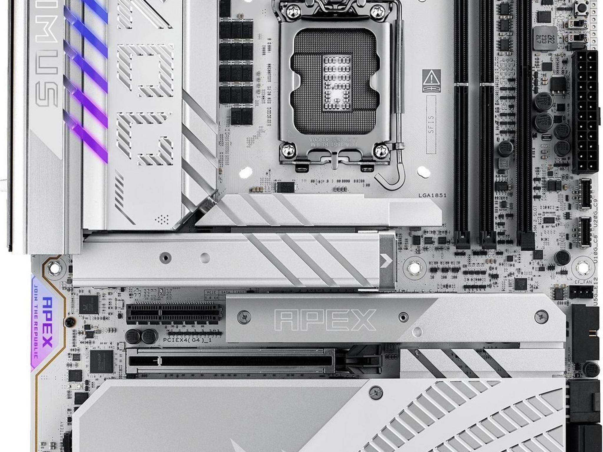 ASUS ROG MAXIMUS Z890 APEX Intel Z890 LGA 1851 ATX Desktop Motherboard