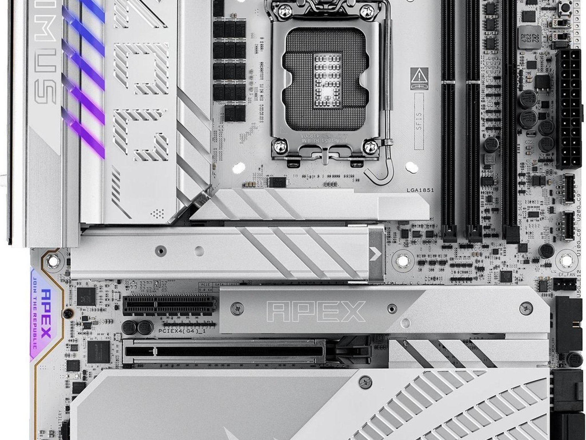 ASUS ROG MAXIMUS Z890 APEX Intel Z890 LGA 1851 ATX Desktop Motherboard