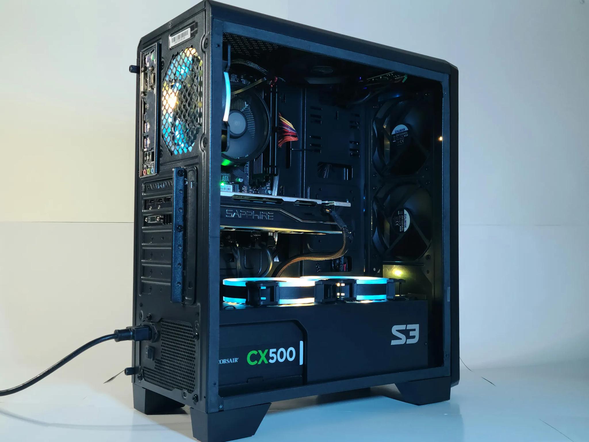 Z90 Gaming PC Radeon Custom Windows 11 1000GB AMD Desktop RGB controlled!