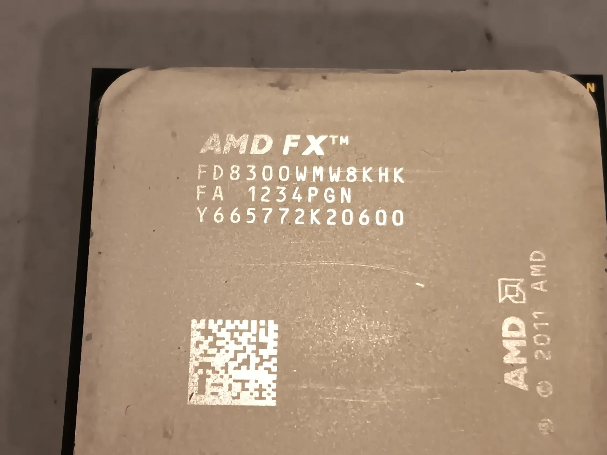 AMD FX 8300 8 Core 3.3GHz AM3+ CPU