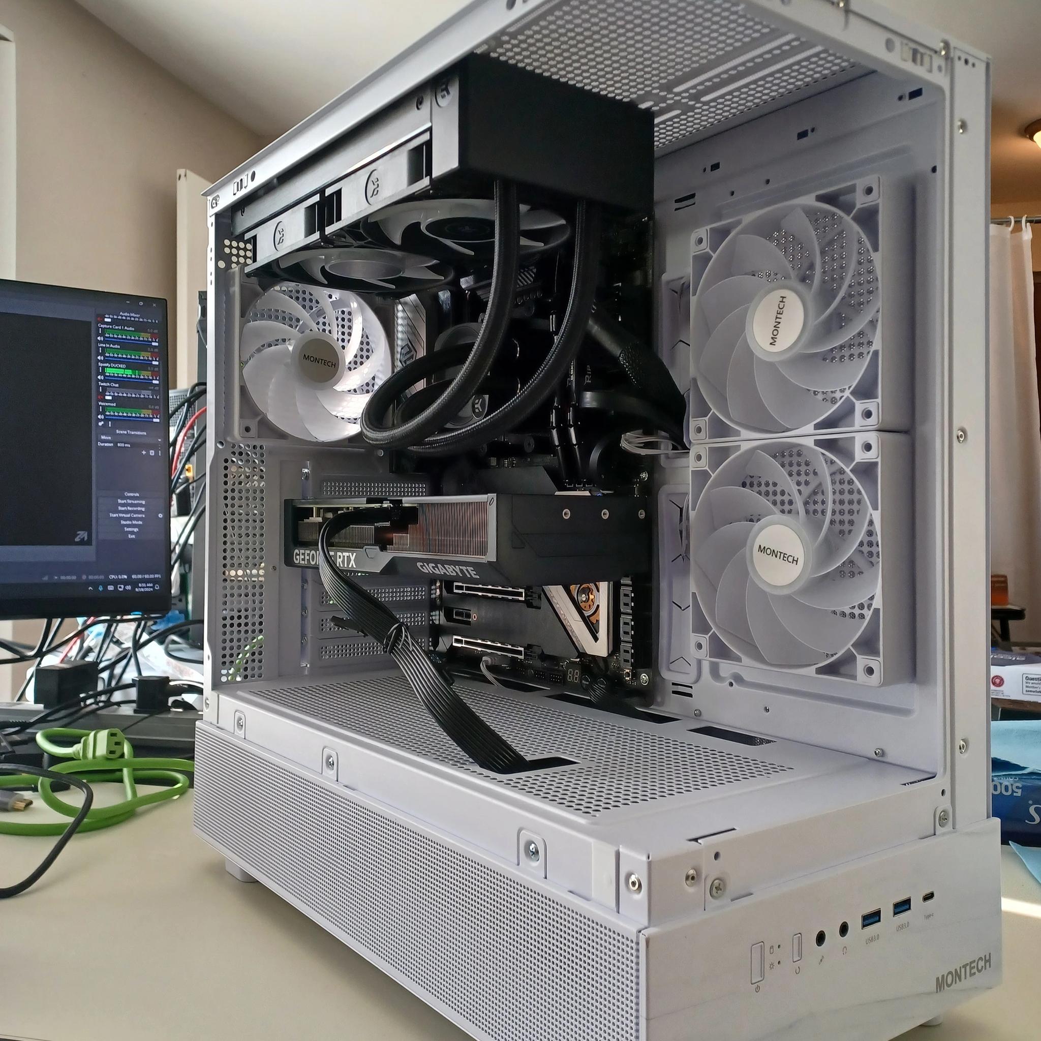 RTS! [model009unit1] 1440p Gaming Mid-Tower (RTX 4070 + Ryzen 7 5700X3D + 32GB DDR4)