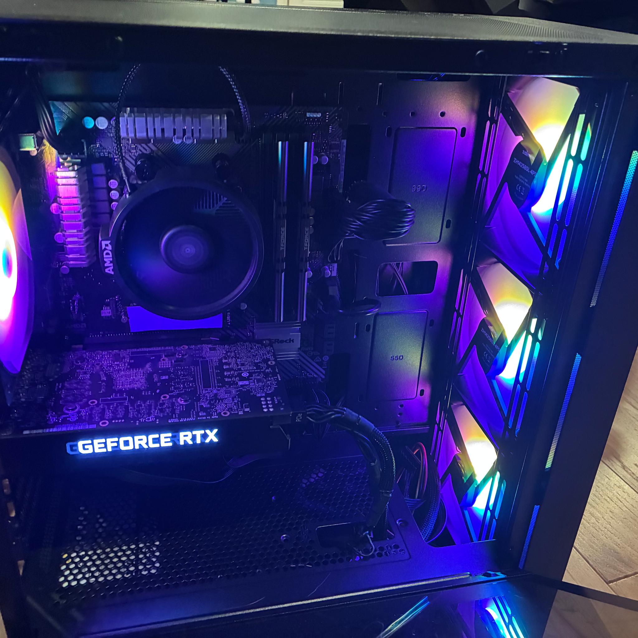 Custom Gaming PC: RTX 2060, 1TB SSD, 16 GB RAM,850W PSU