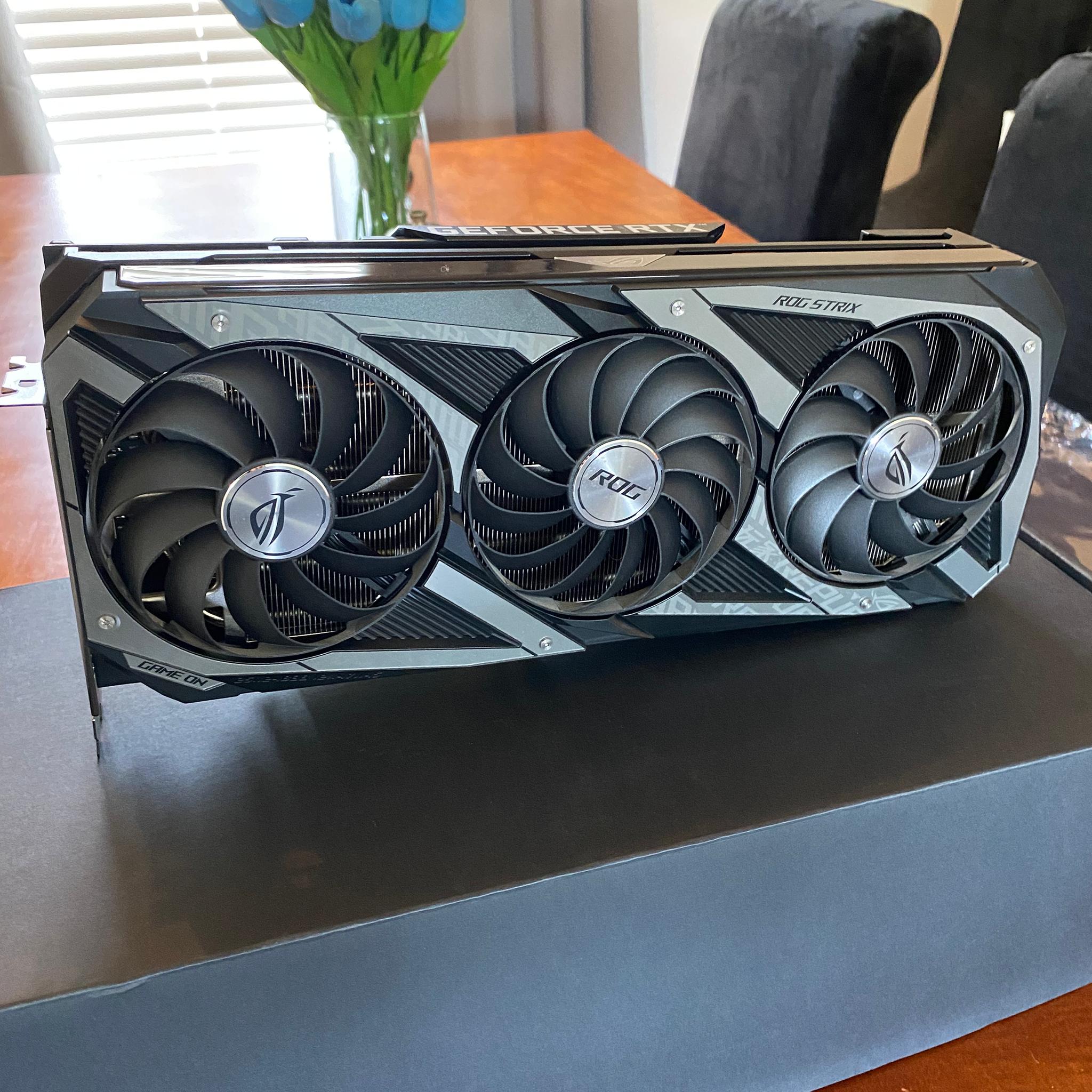 RTX 3080 12GB ASUS ROG Strix NVIDIA GeForce OC Edition