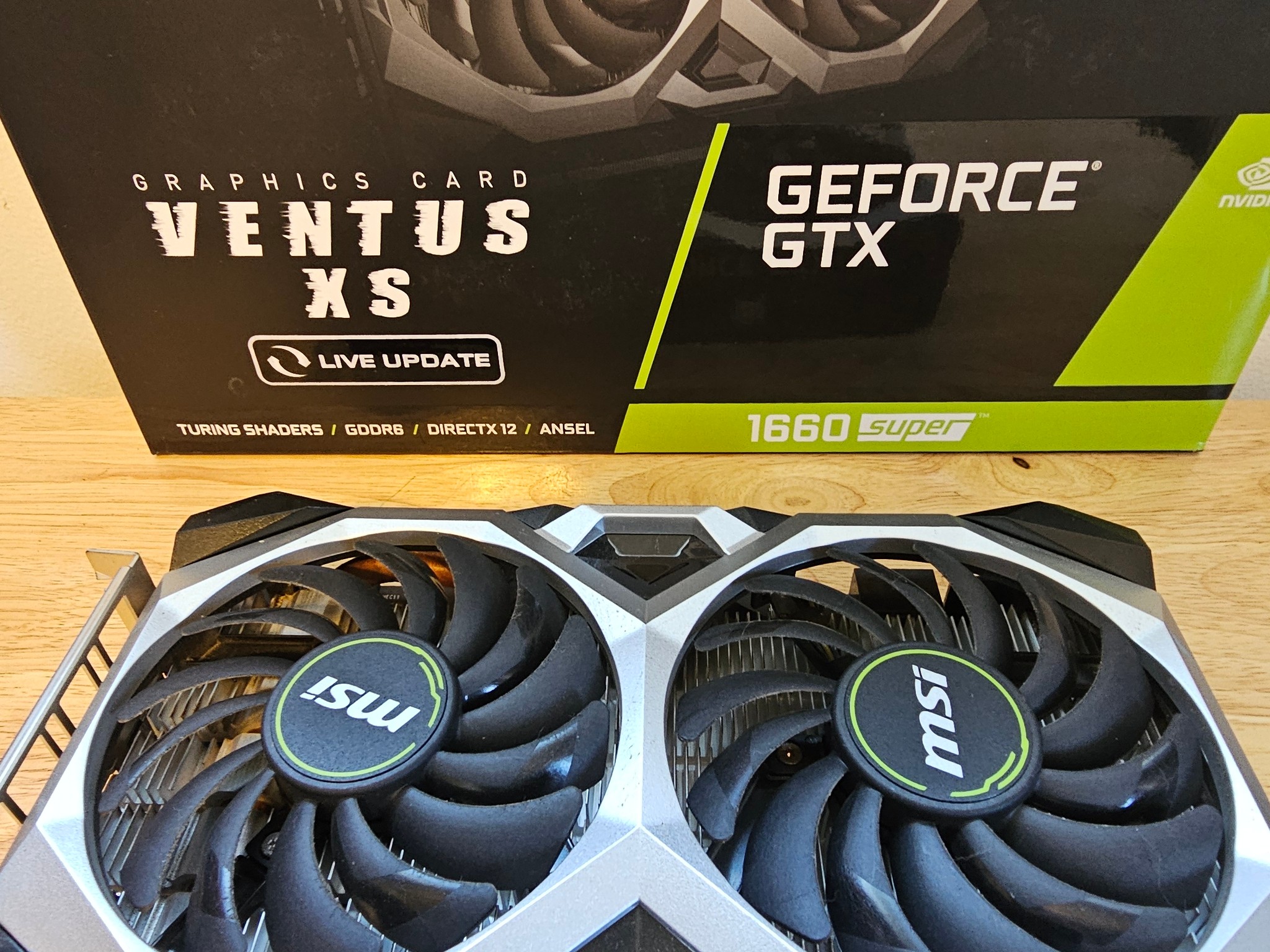 MSI GeForce GTX 1660 SUPER VENTUS XS OC