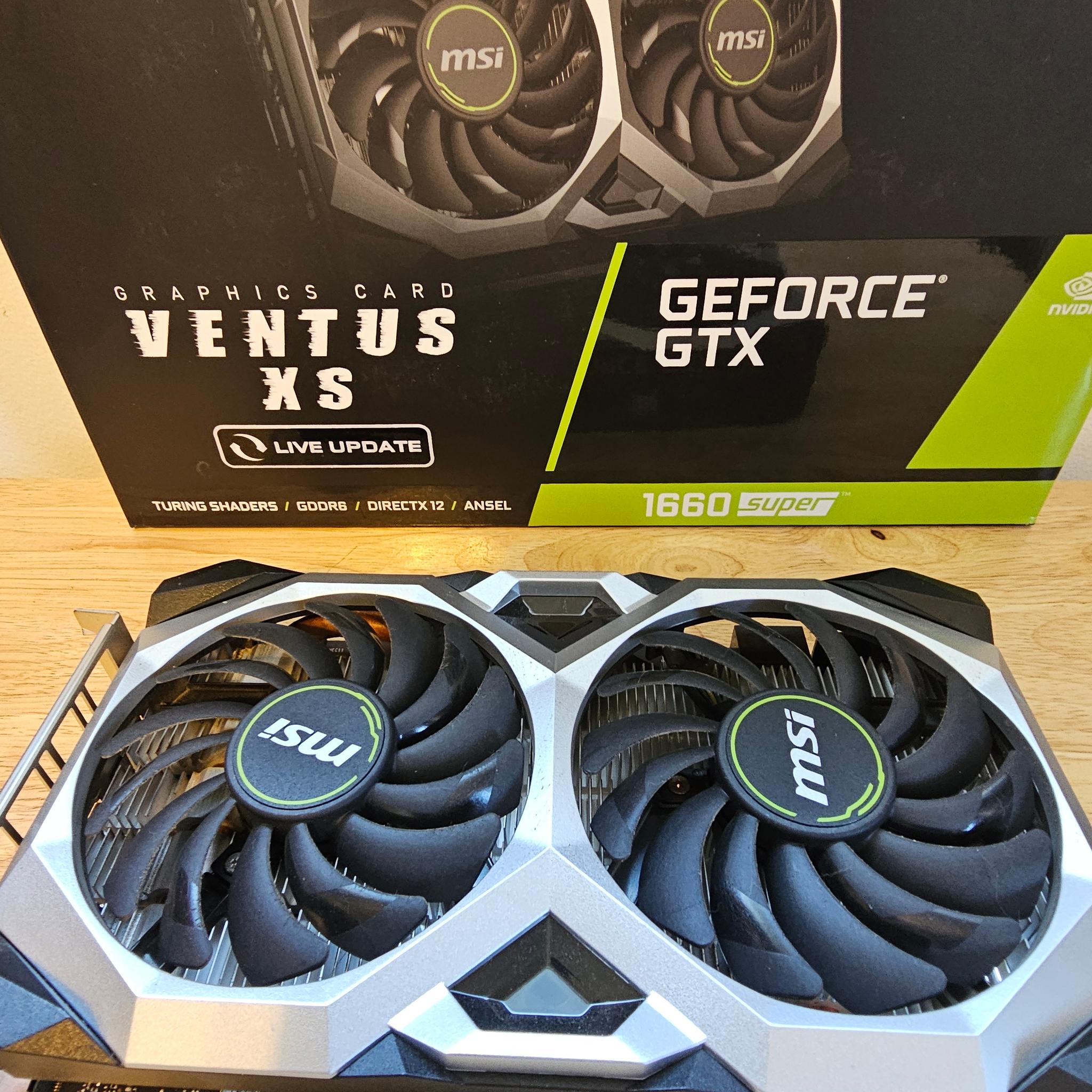 MSI GeForce GTX 1660 SUPER VENTUS XS OC