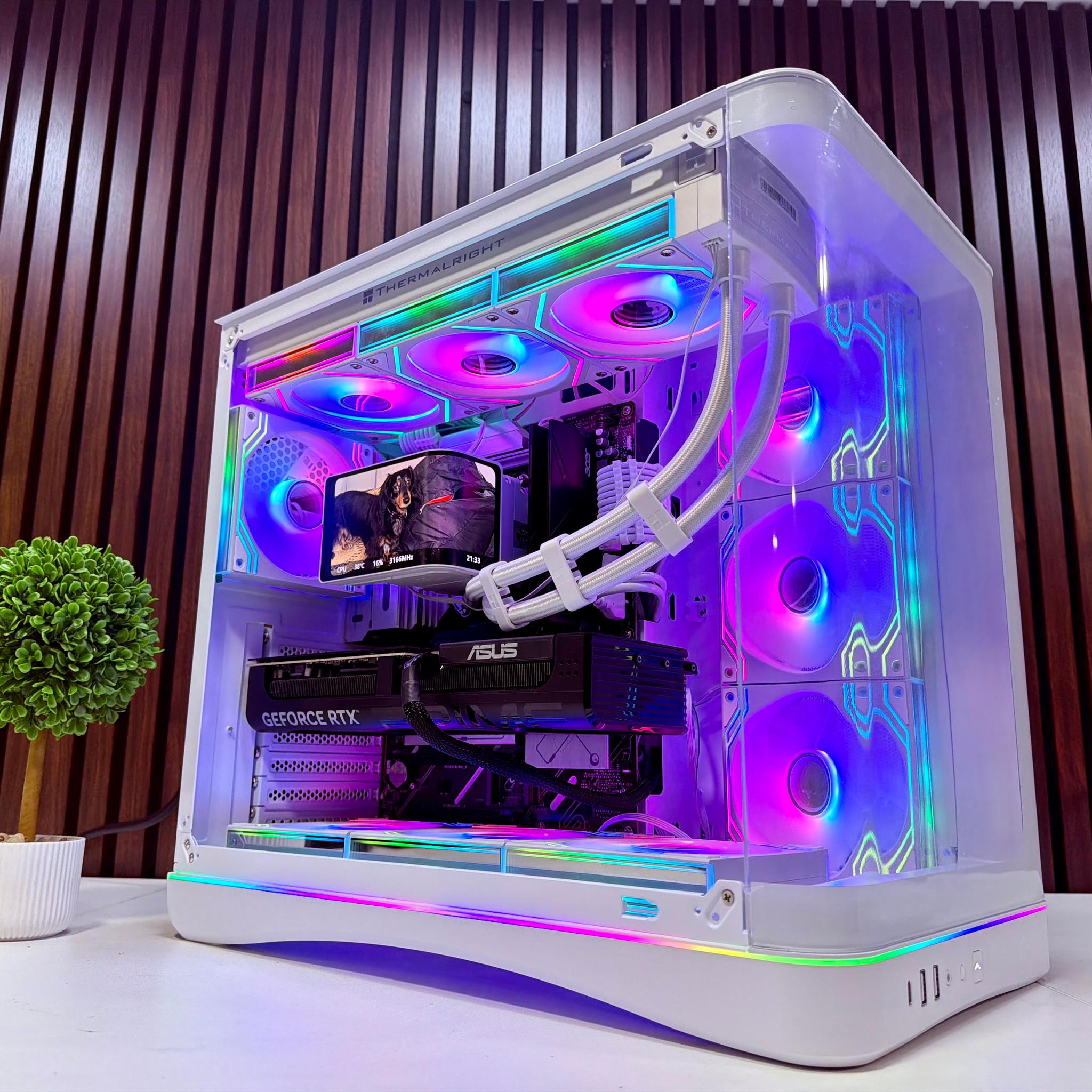 RTX 5080 | Ryzen 9800X3D | 32GB DDR5 | 2TB M.2 | 1000 Watt Gold PSU | LCD AIO