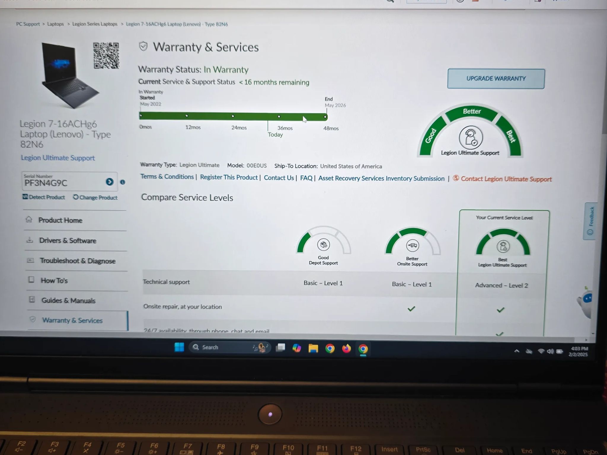 Lenovo Legion 7 RTX 3080, 16 inch, Ryzen 9, 1TB SSD