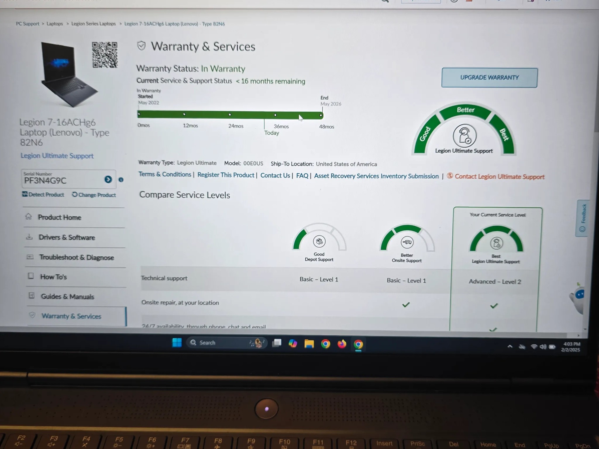 Lenovo Legion 7 RTX 3080, 16 inch, Ryzen 9, 1TB SSD