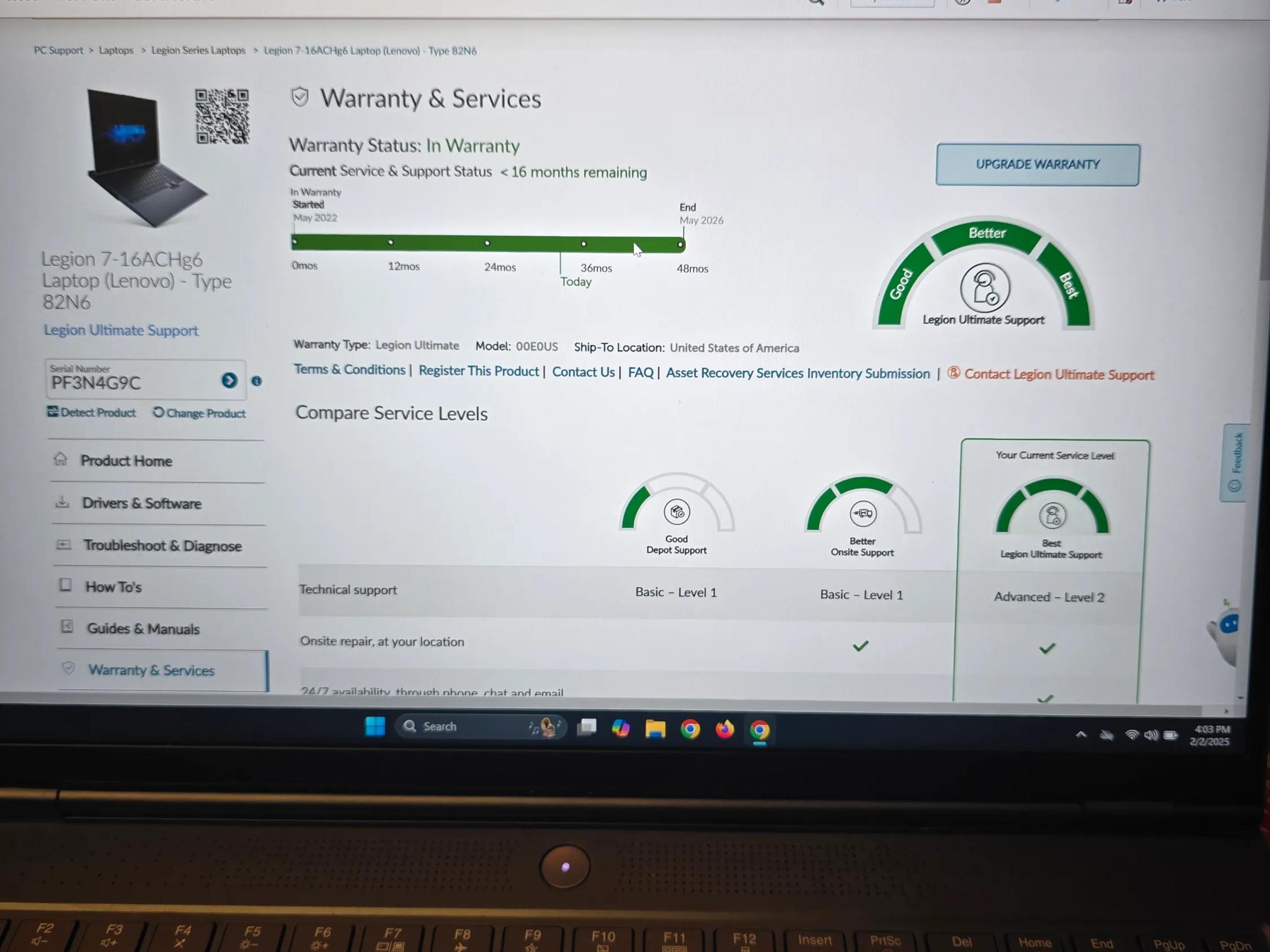 Lenovo Legion 7 RTX 3080, 16 inch, Ryzen 9, 1TB SSD