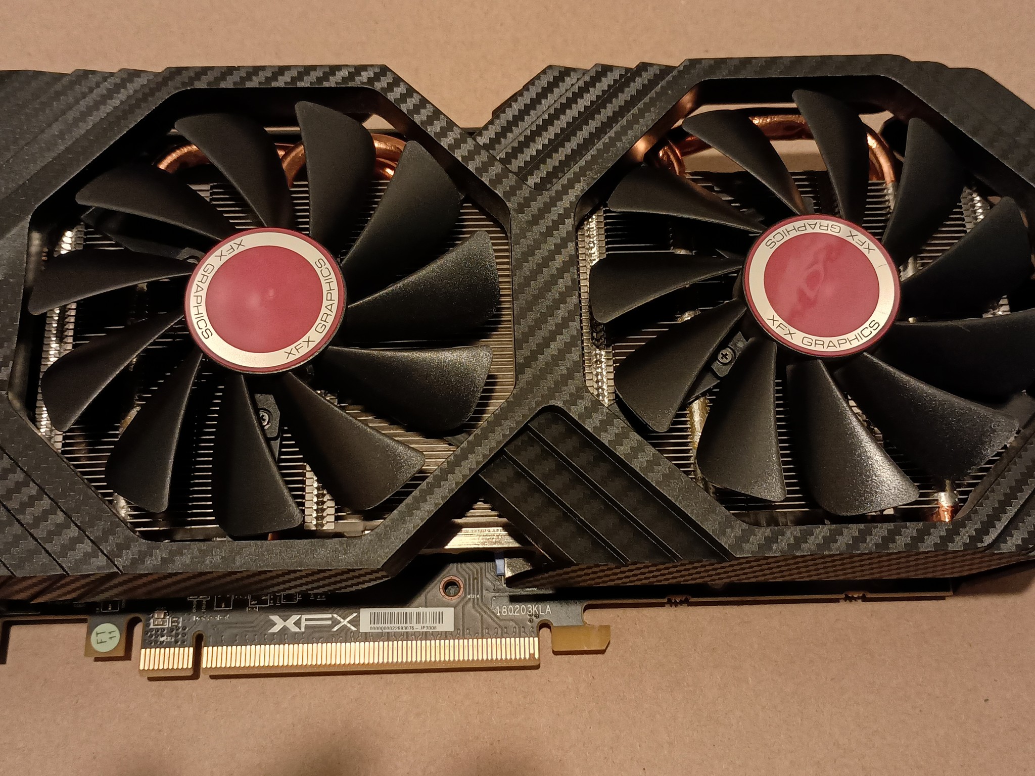 XFX RX 580 GTS 8GB GPU