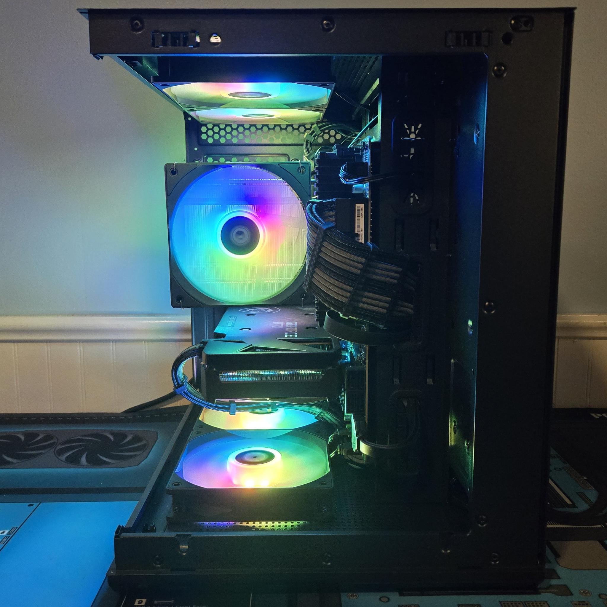 Dark Gunmetal Player 1 1080p Gaming PC |Ryzen 5 5600|RTX 3060 12GB|16GB DDR4|1TB NVME|Win 11|Wifi/BT