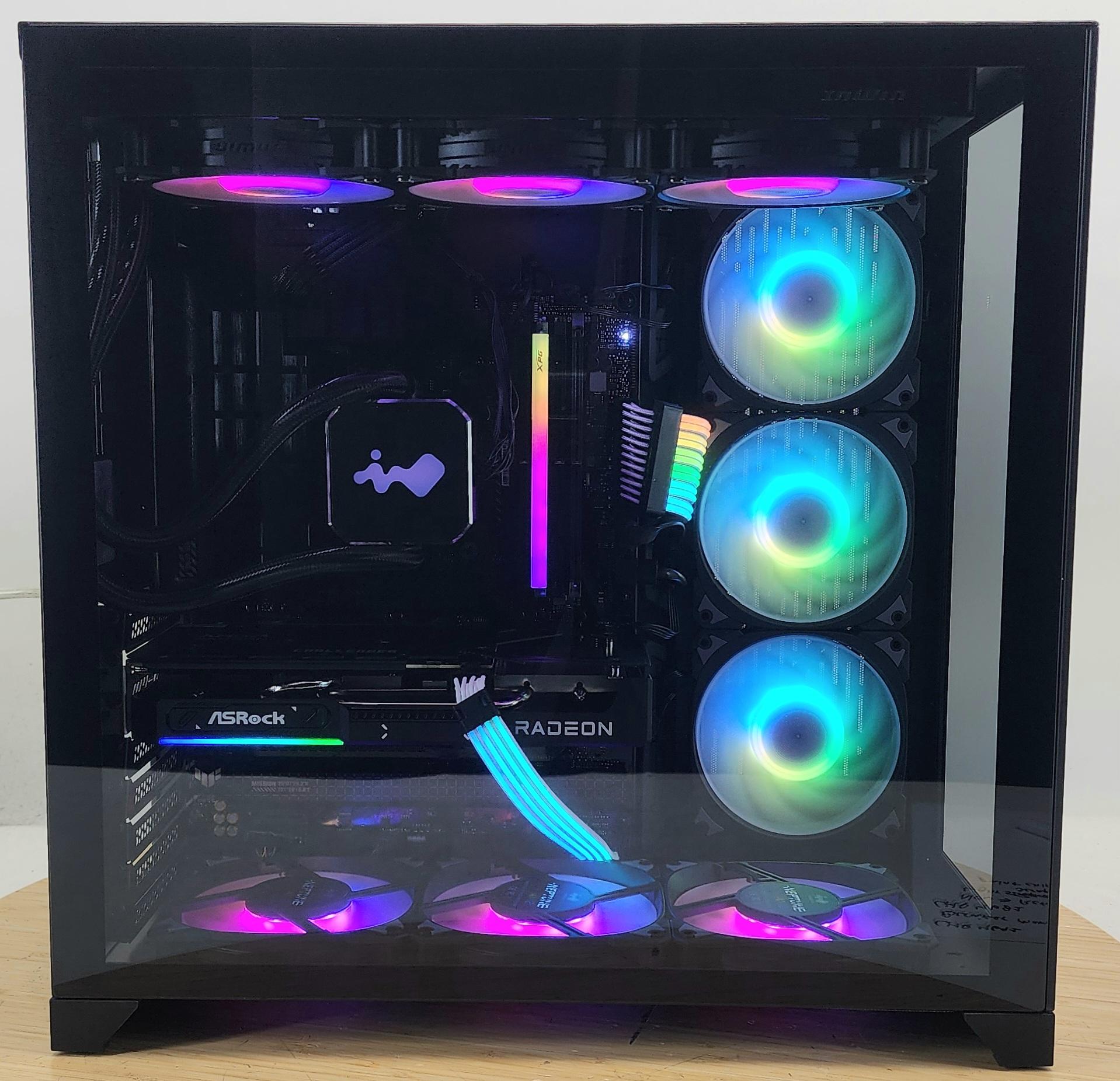 Gaming PC Ryzen 7 7700X 16GB RAM 1TB SSD RX 9060 XT 16GB Windows 11 Computer