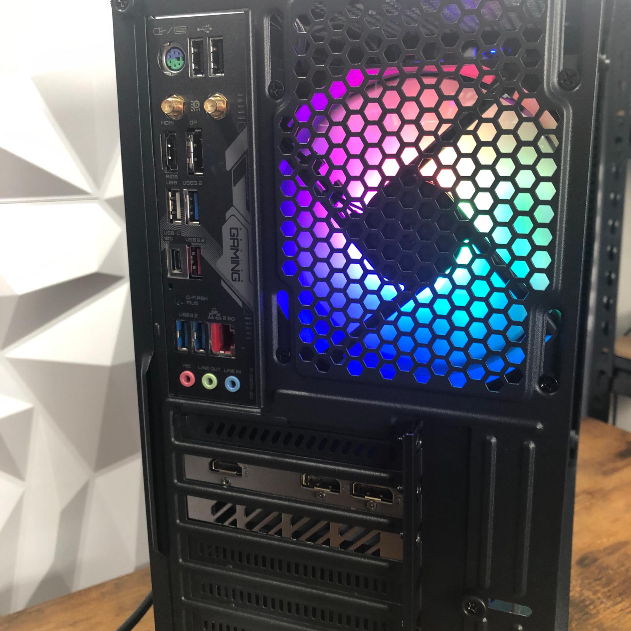 RGBEAST🌈7700X💥9060XT 16GB🌈NEW BUILD!