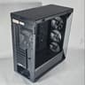 Black iBUYPOWER Slate 5 MR PC Case with Tempered Glass w/ 4 Fans